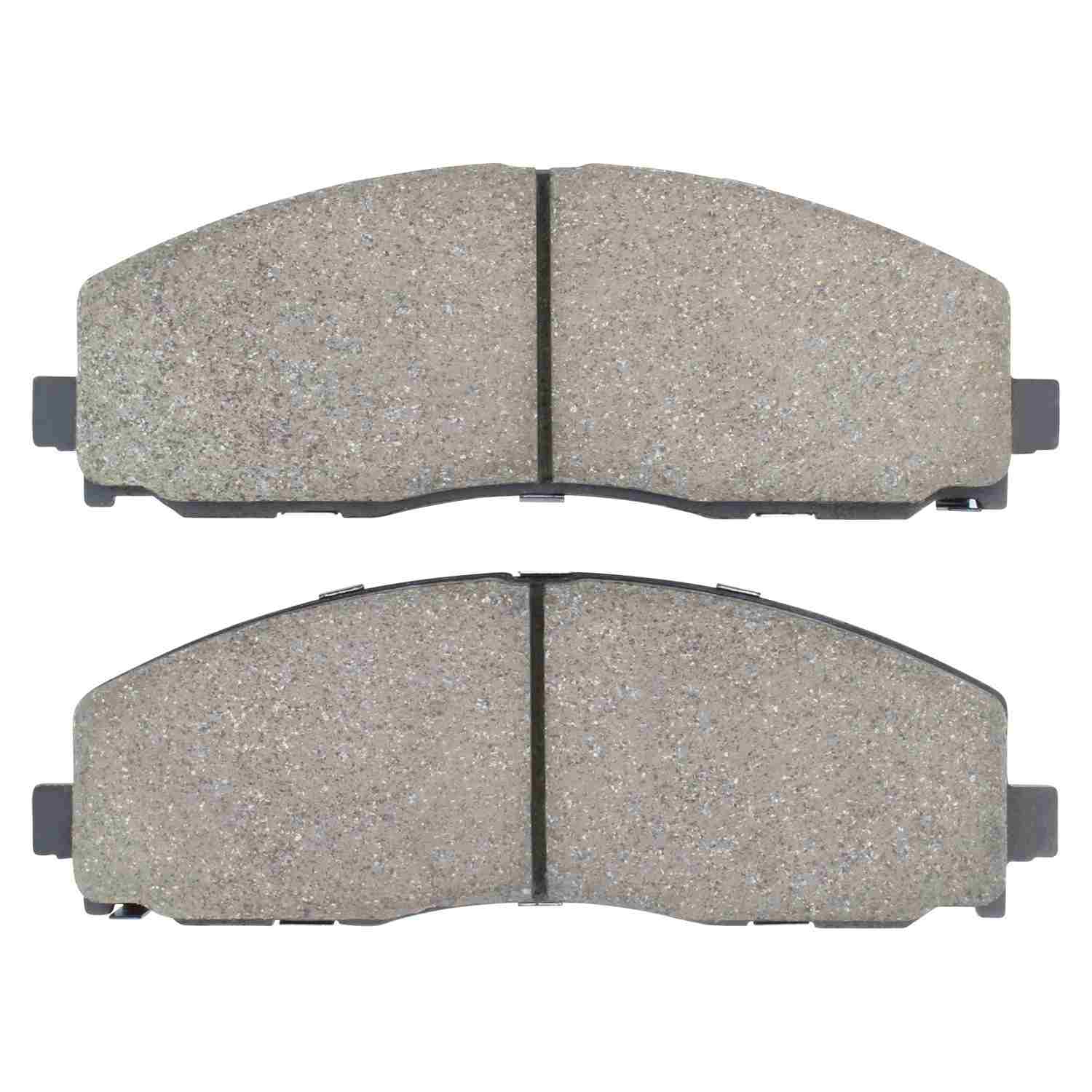 Front View of Front Disc Brake Pad Set MPA 1000-1589C