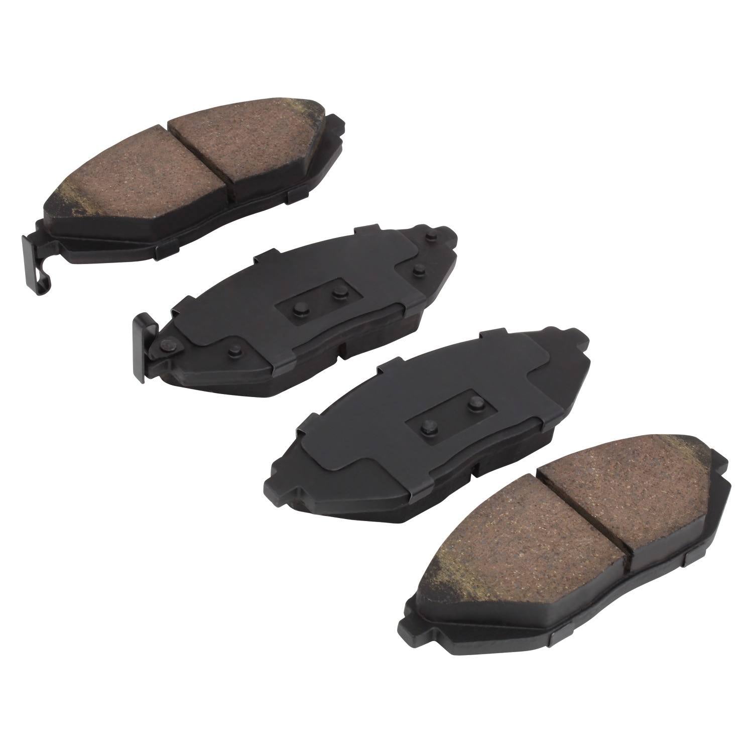 Angle View of Front Disc Brake Pad Set MPA 1000-1590C