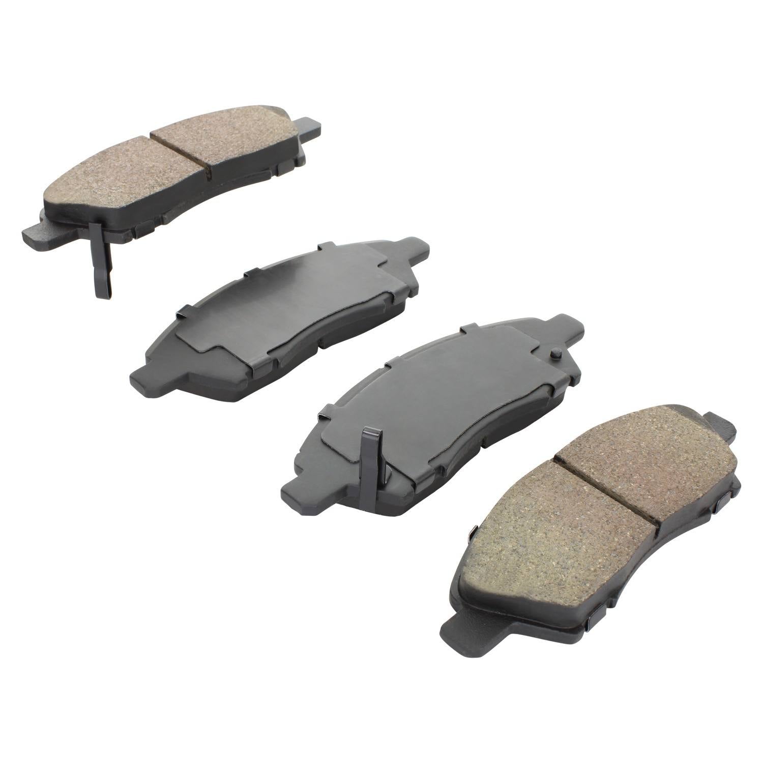 Angle View of Front Disc Brake Pad Set MPA 1000-1592M