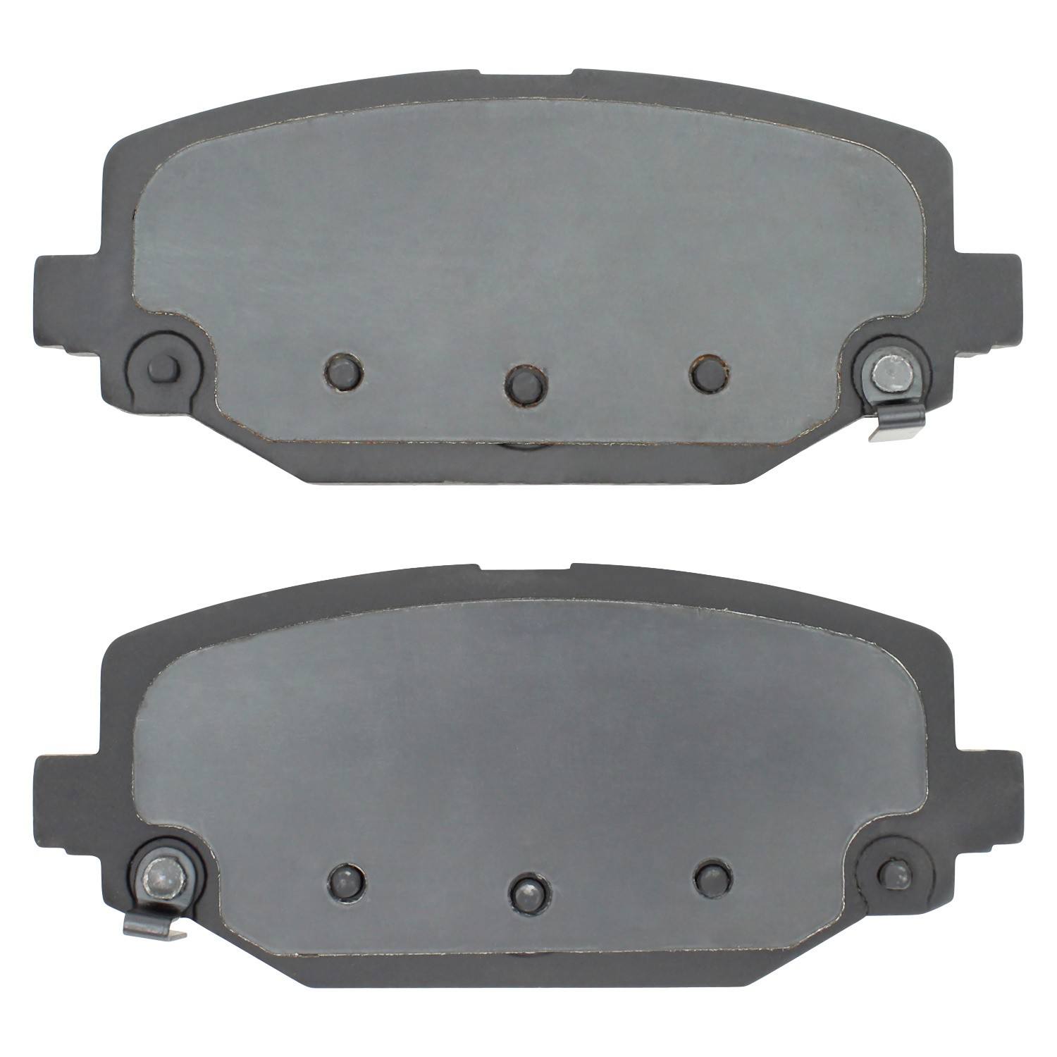 Back View of Rear Disc Brake Pad Set MPA 1000-1596C