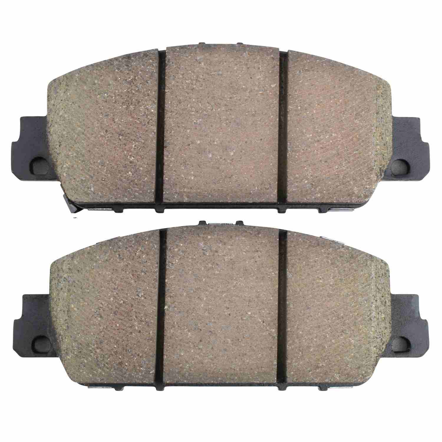 Front View of Front Disc Brake Pad Set MPA 1000-1654C