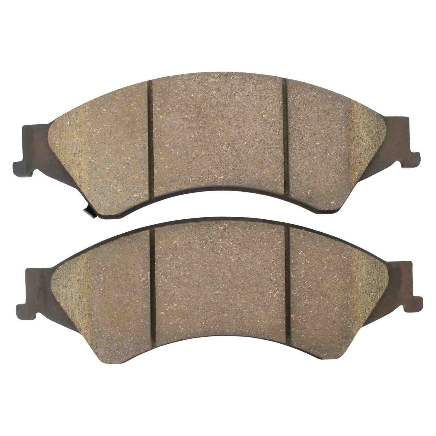 Front View of Front Disc Brake Pad Set MPA 1000-1676M