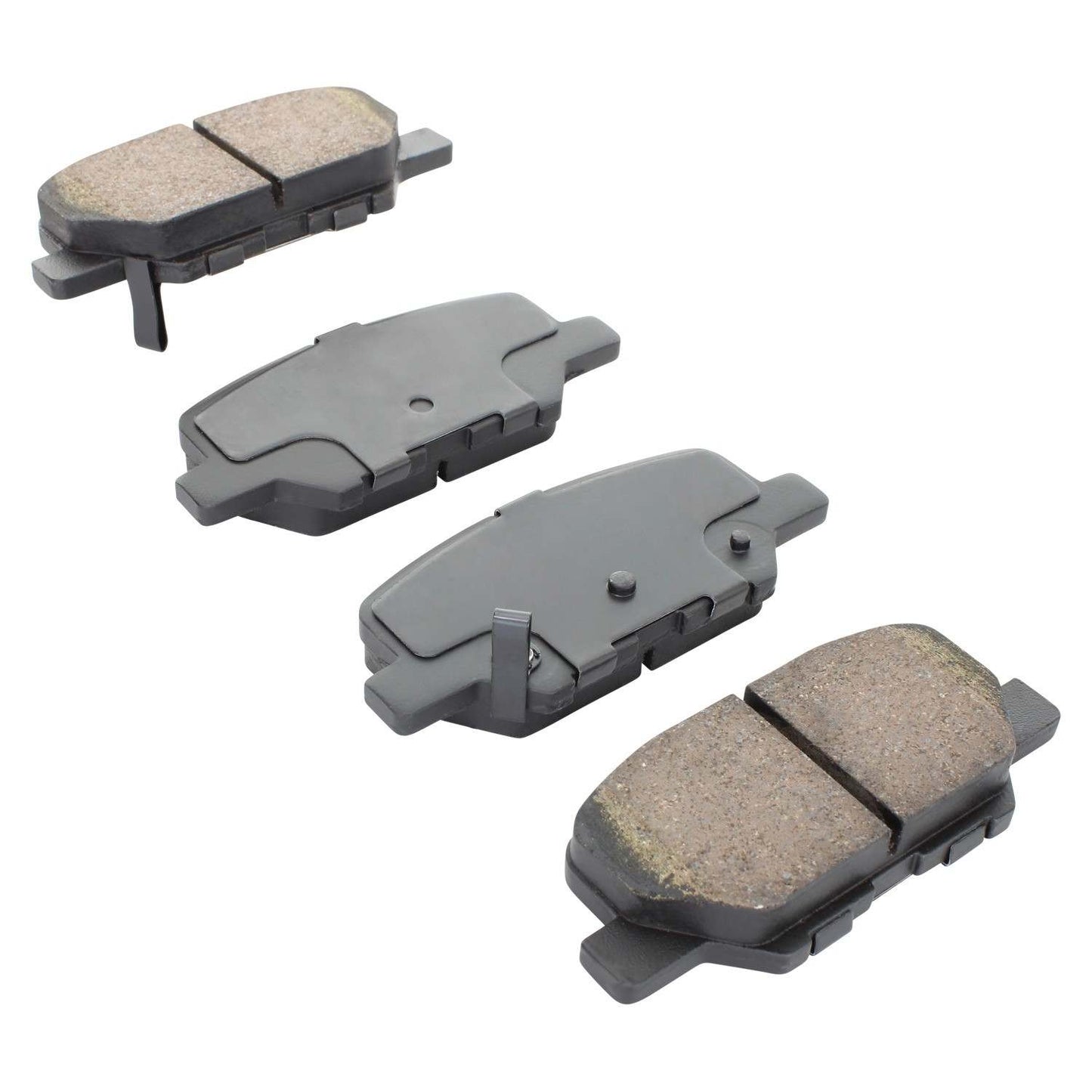 Angle View of Rear Disc Brake Pad Set MPA 1000-1679C