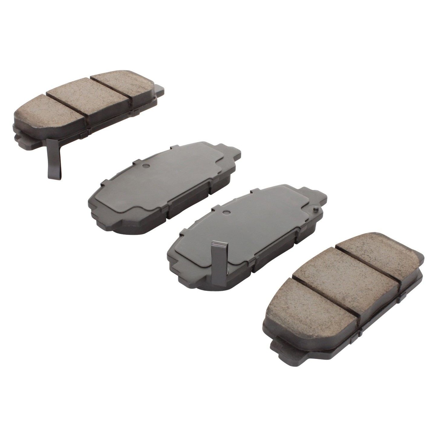 Angle View of Front Disc Brake Pad Set MPA 1000-1697M