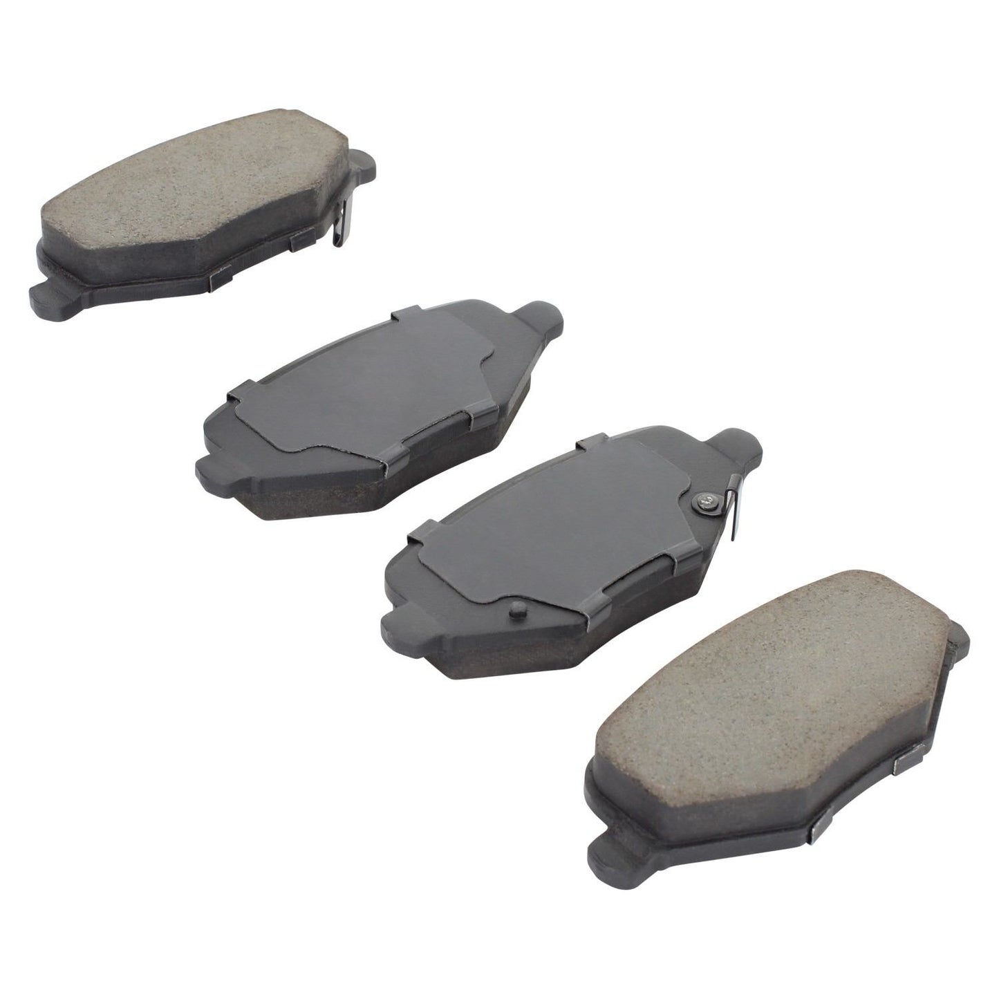 Angle View of Rear Disc Brake Pad Set MPA 1000-1719M