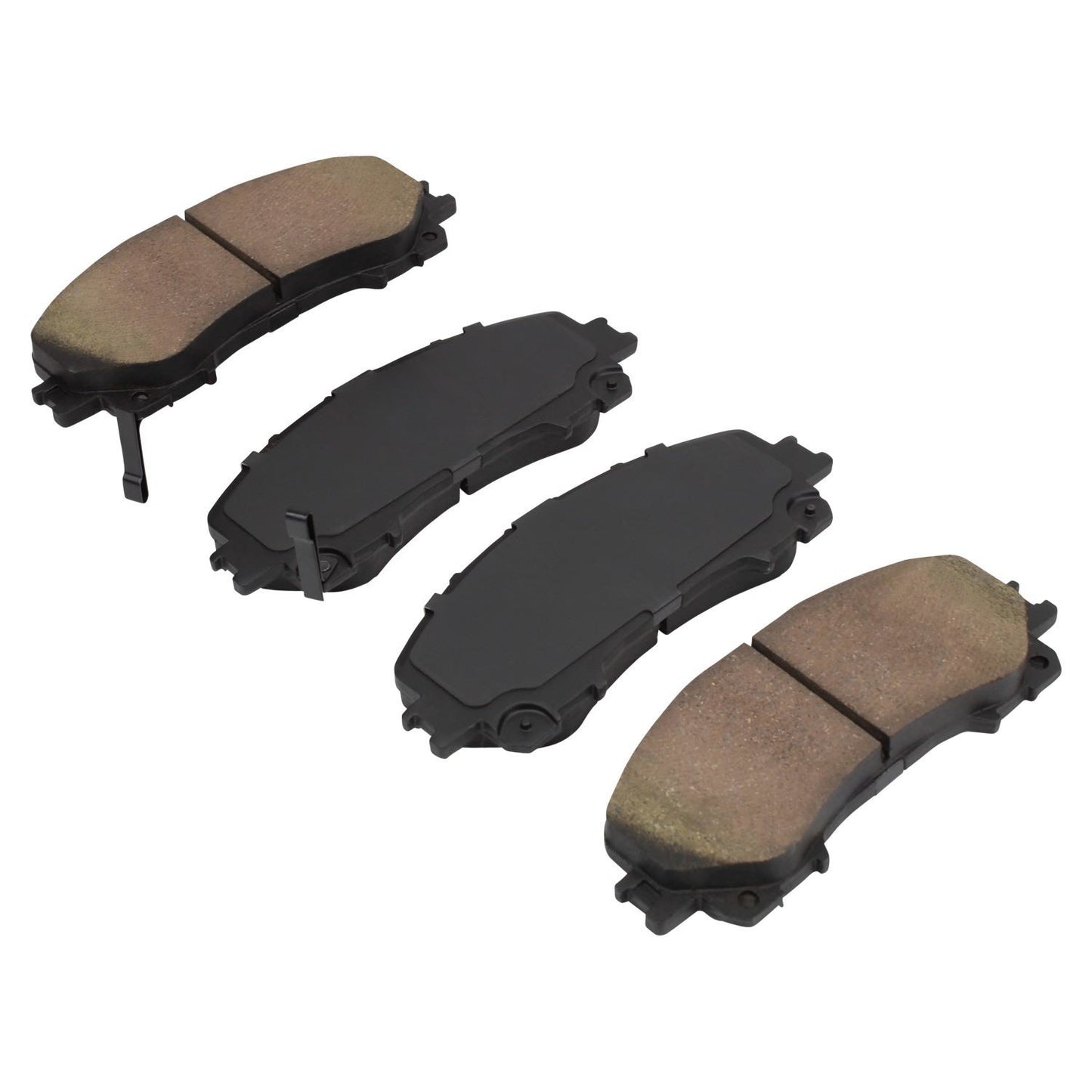 Angle View of Front Disc Brake Pad Set MPA 1000-1736C