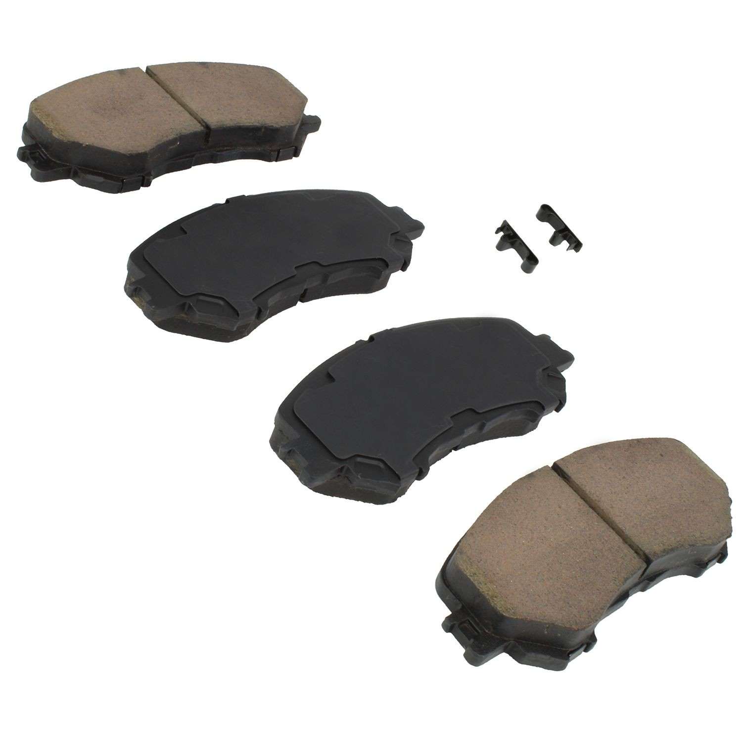 Angle View of Front Disc Brake Pad Set MPA 1000-1737C