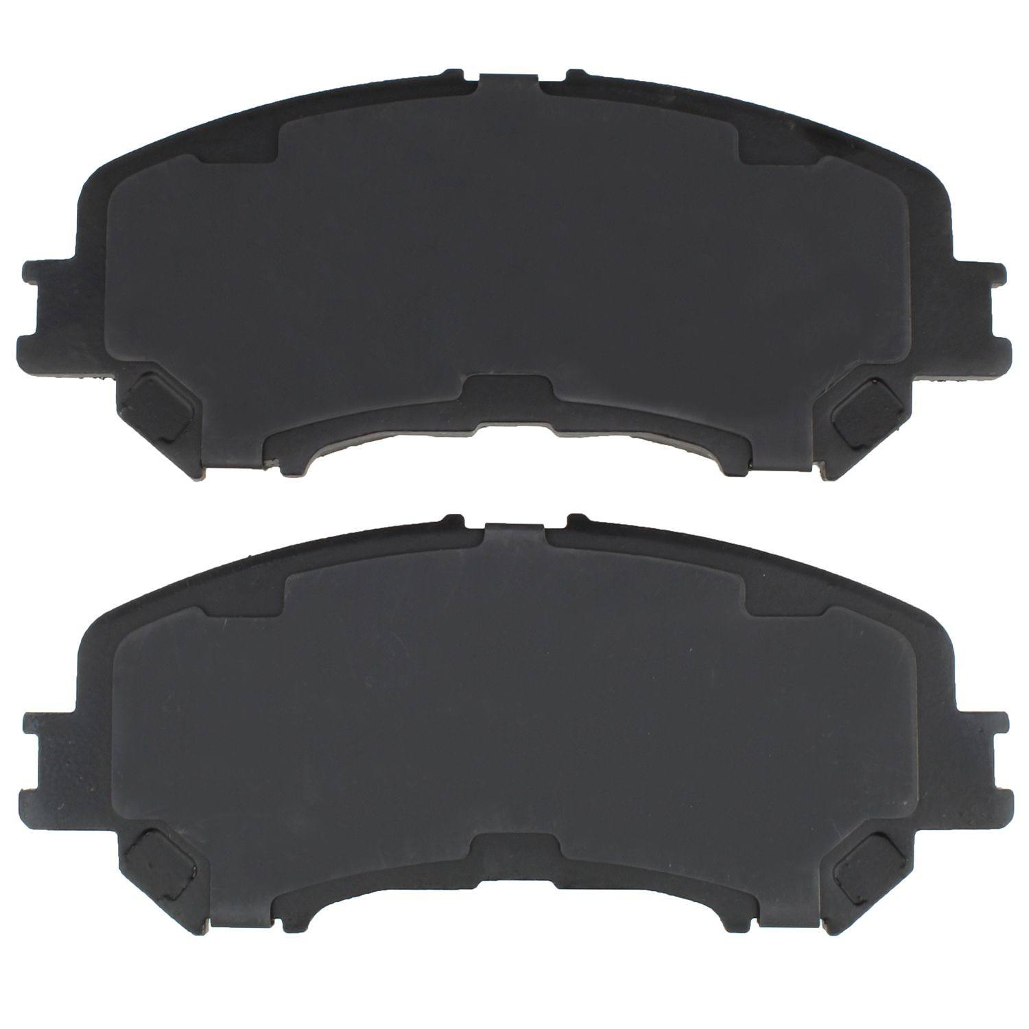 Back View of Front Disc Brake Pad Set MPA 1000-1737C