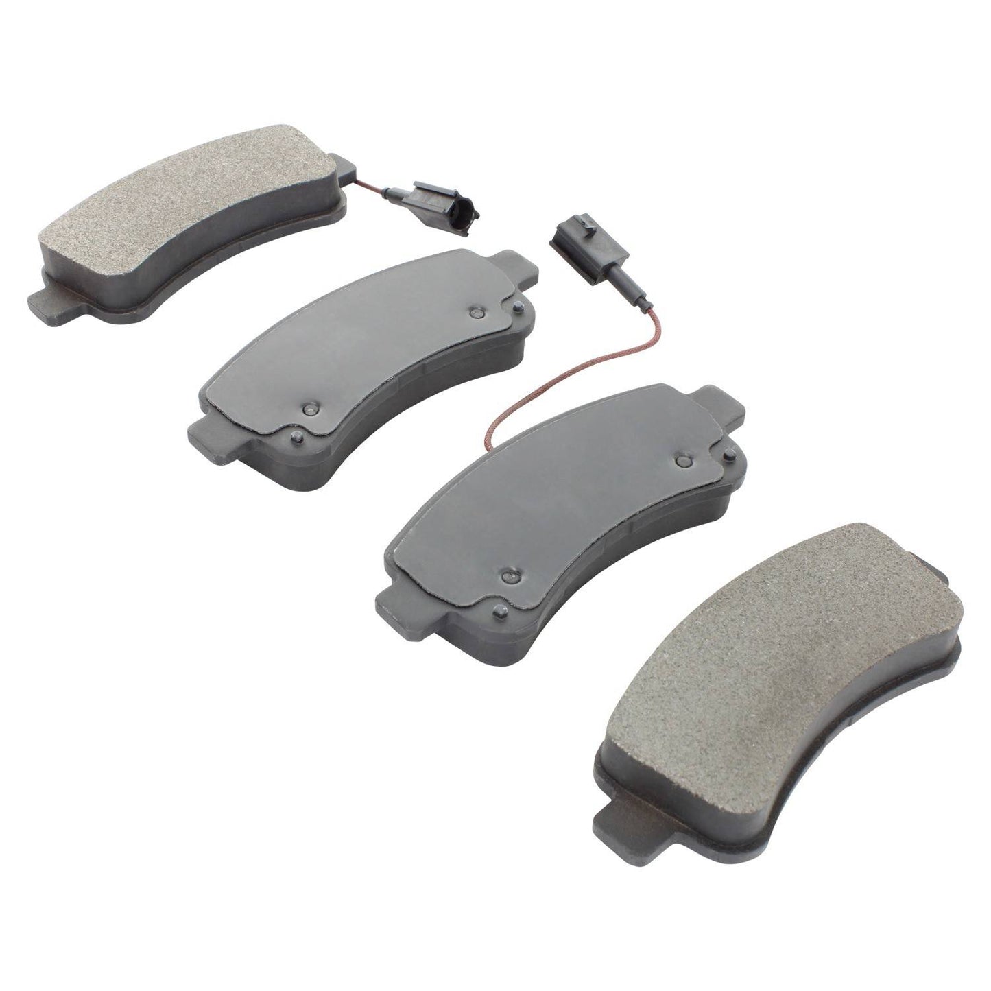 Angle View of Rear Disc Brake Pad Set MPA 1000-1746AM