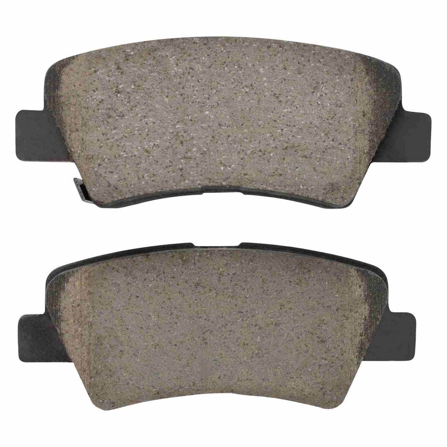 Front View of Rear Disc Brake Pad Set MPA 1000-1812C