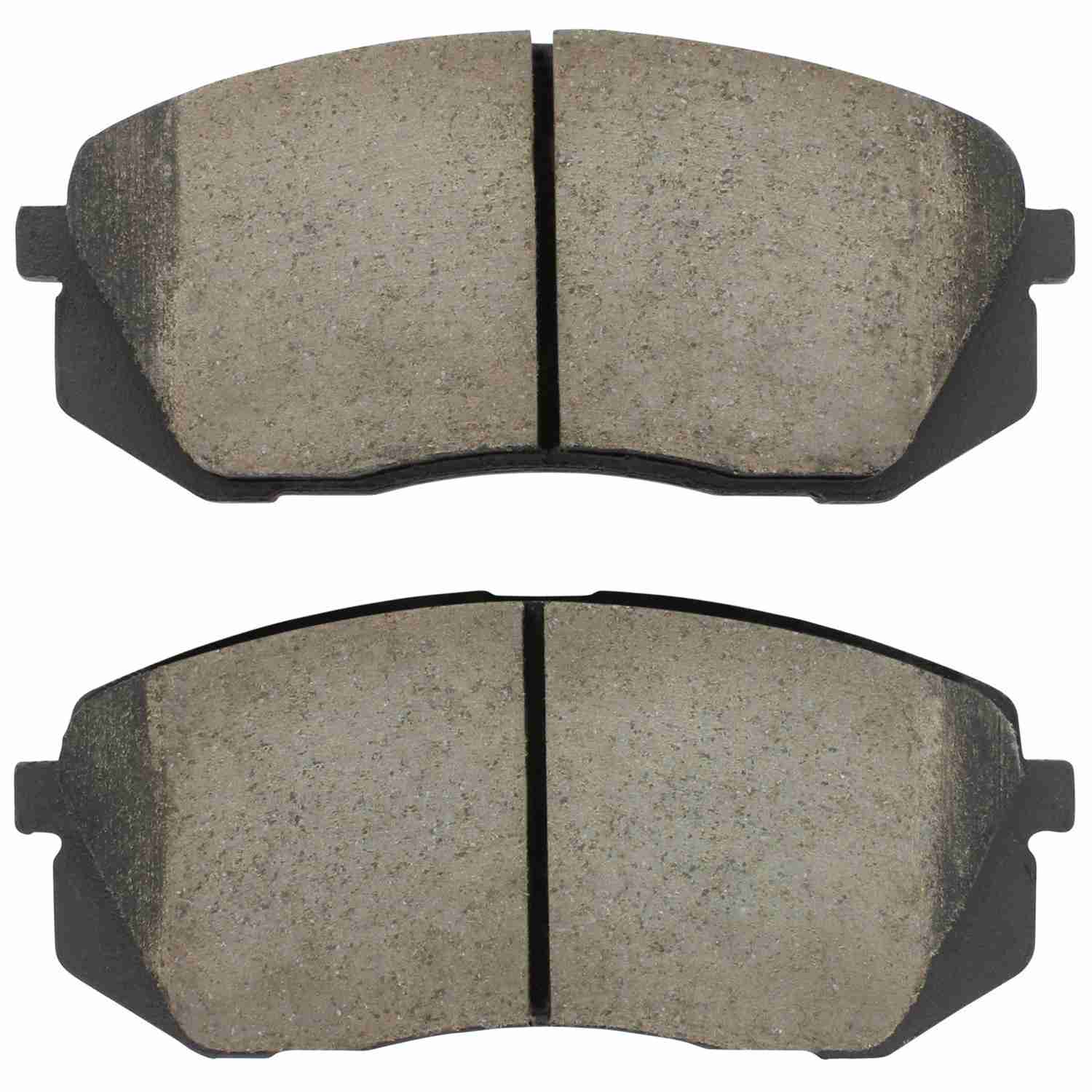 Front View of Front Disc Brake Pad Set MPA 1000-1855C