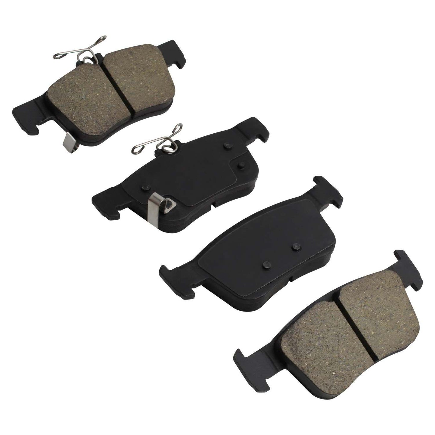 Angle View of Rear Disc Brake Pad Set MPA 1000-1878C