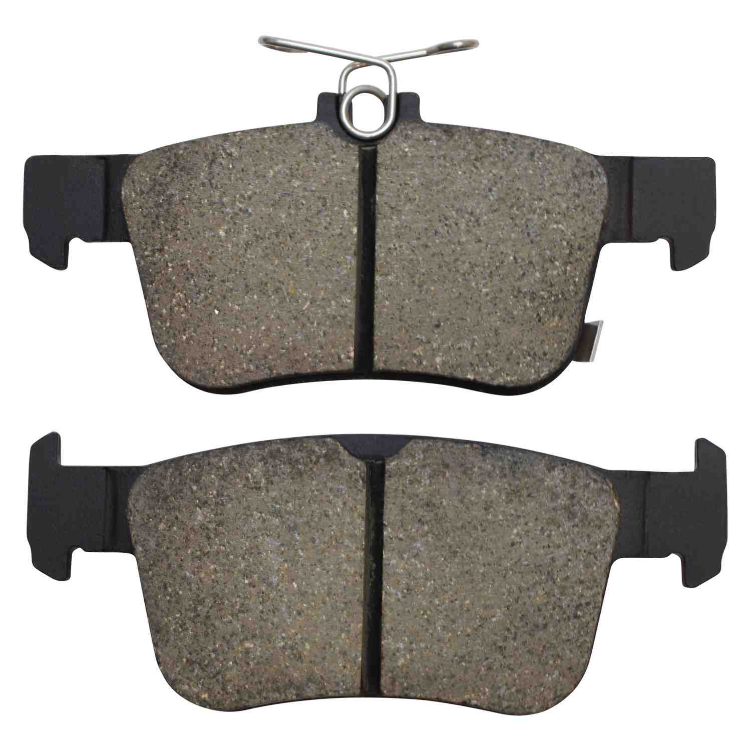 Front View of Rear Disc Brake Pad Set MPA 1000-1878C