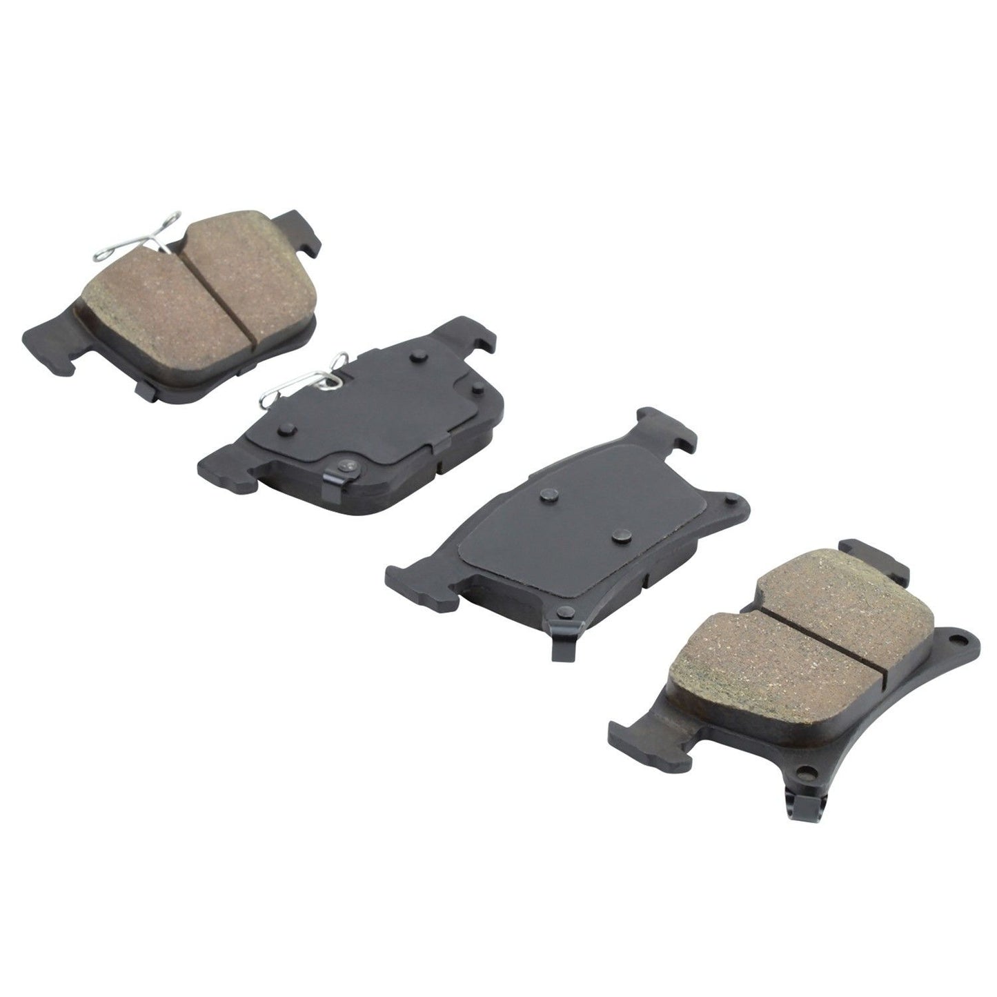 Angle View of Rear Disc Brake Pad Set MPA 1000-1901C