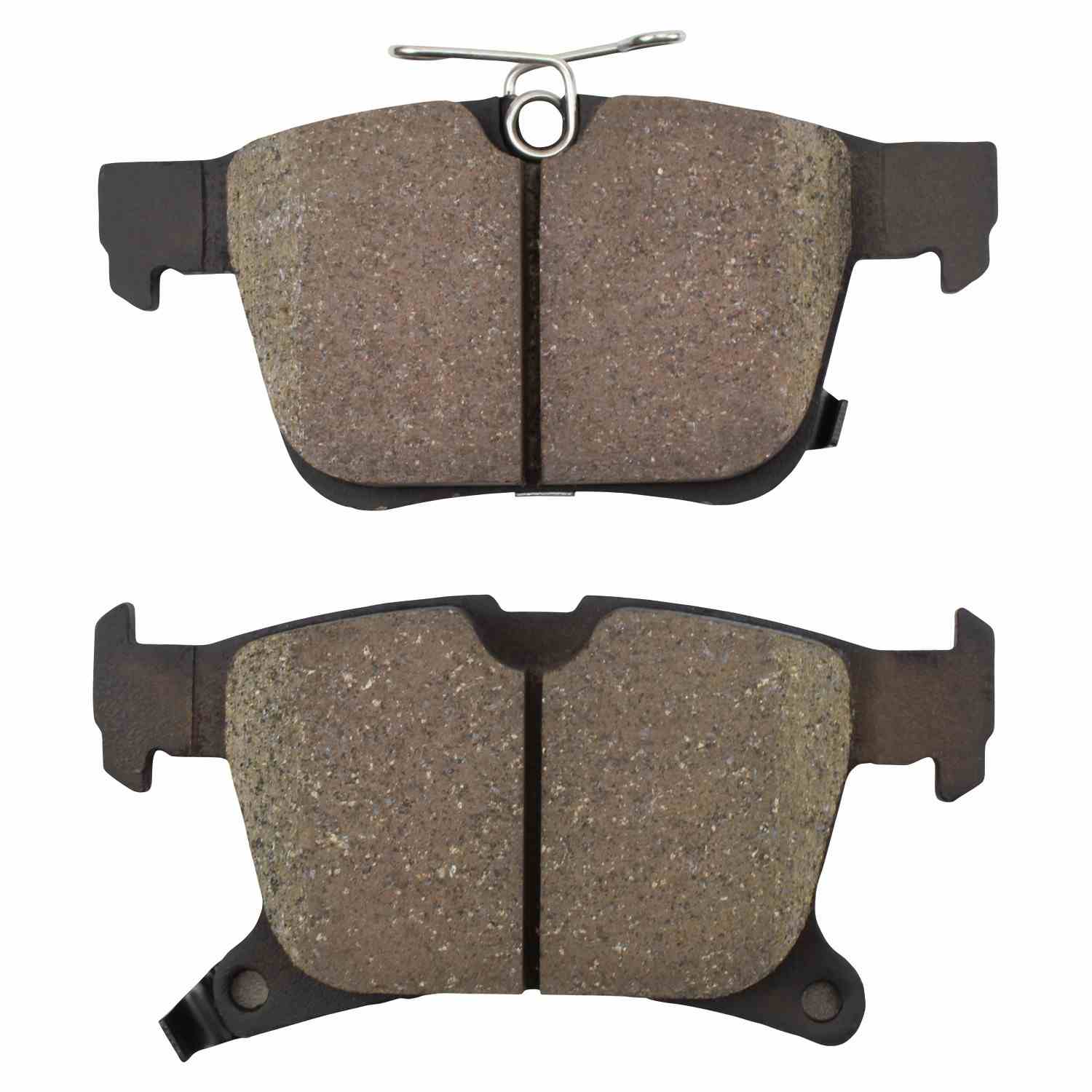 Front View of Rear Disc Brake Pad Set MPA 1000-1901C