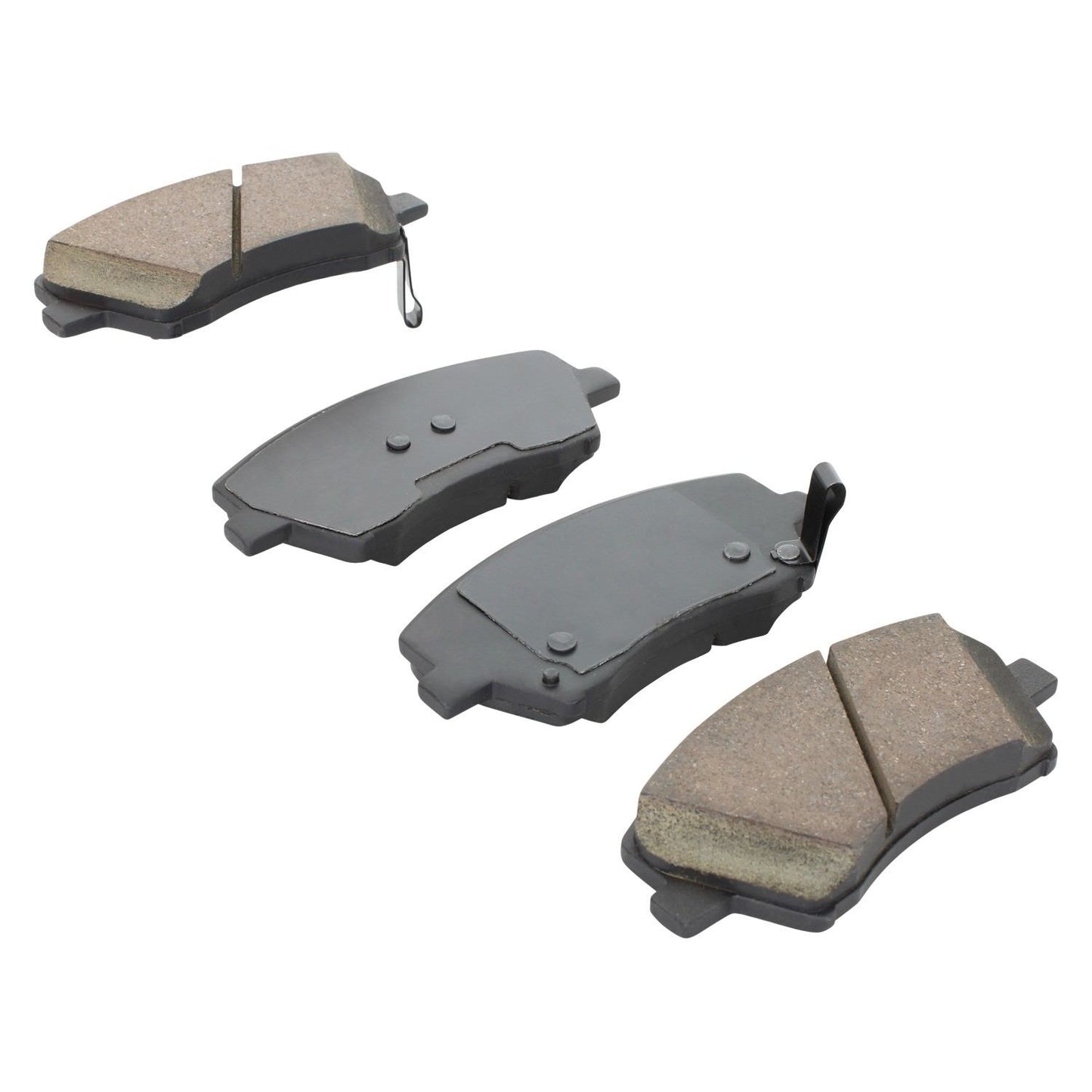 Angle View of Front Disc Brake Pad Set MPA 1000-1912C