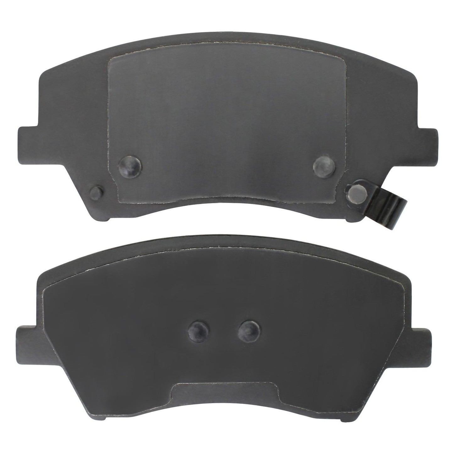 Back View of Front Disc Brake Pad Set MPA 1000-1912C