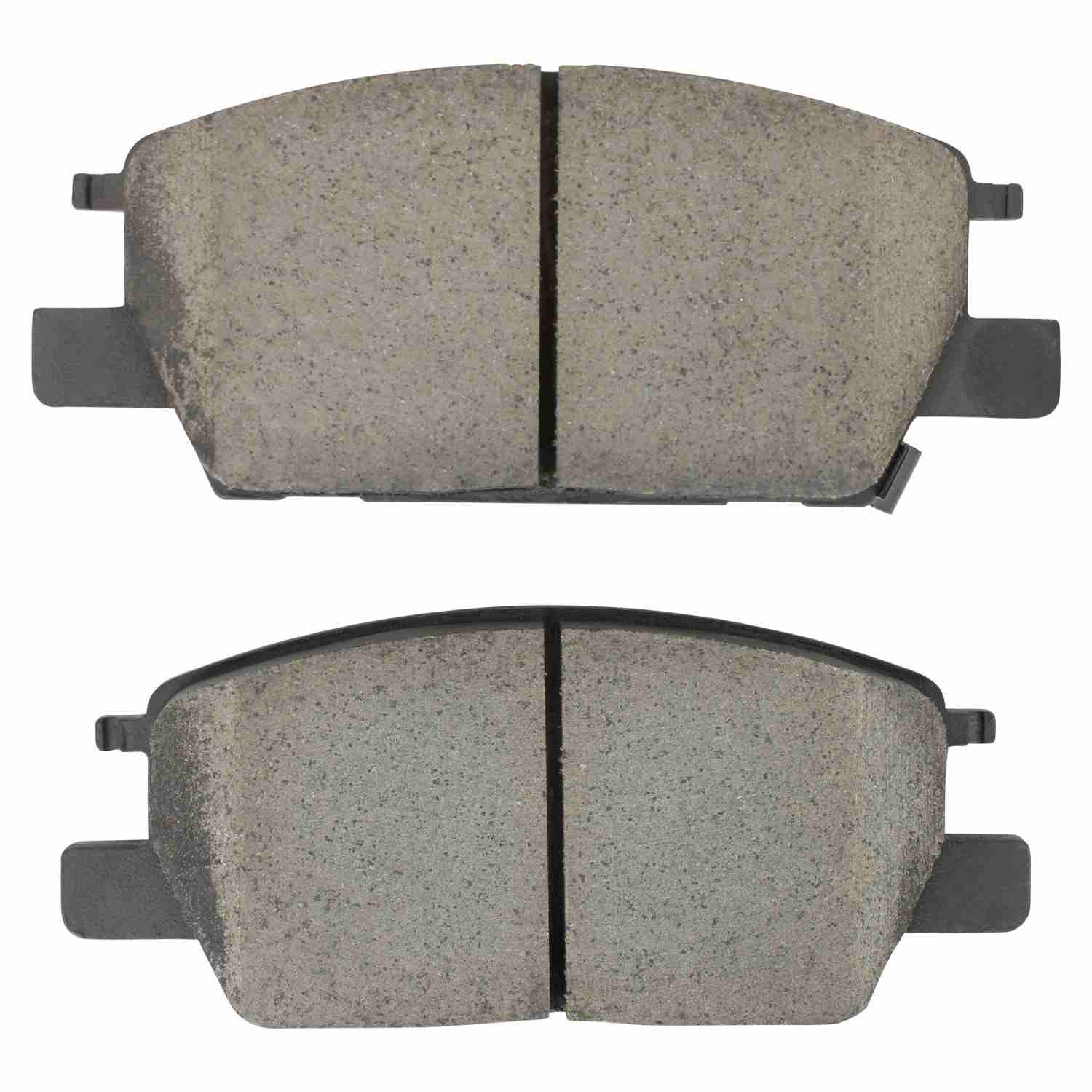 Front View of Front Disc Brake Pad Set MPA 1000-1913C