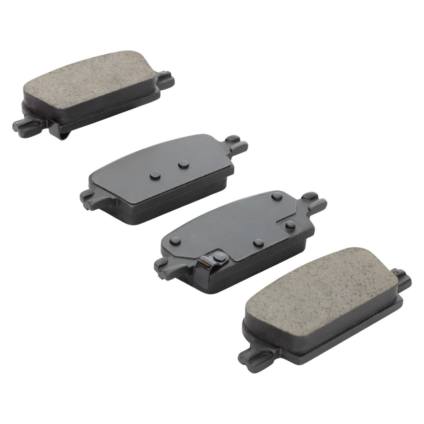 Angle View of Rear Disc Brake Pad Set MPA 1000-1921C