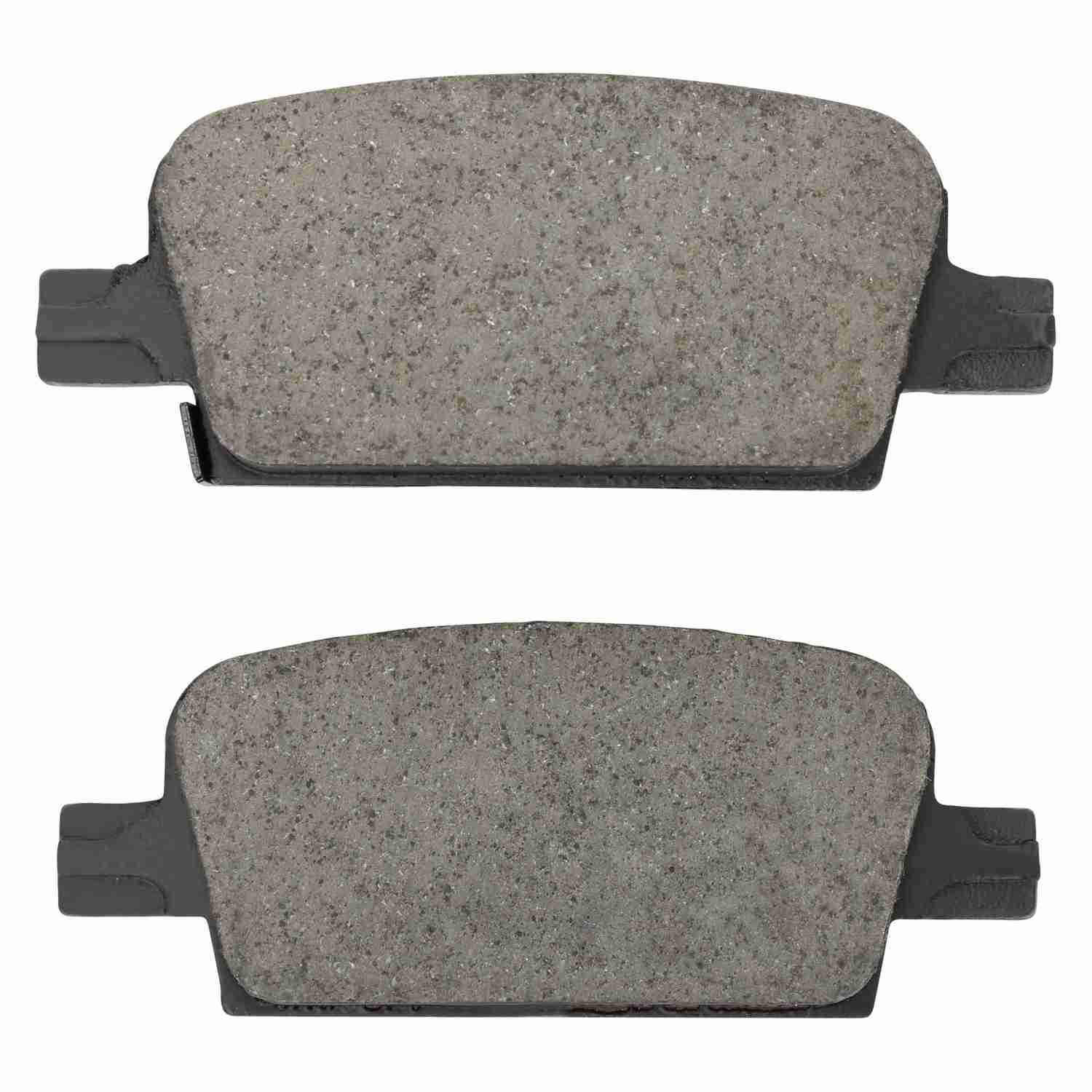 Front View of Rear Disc Brake Pad Set MPA 1000-1921C