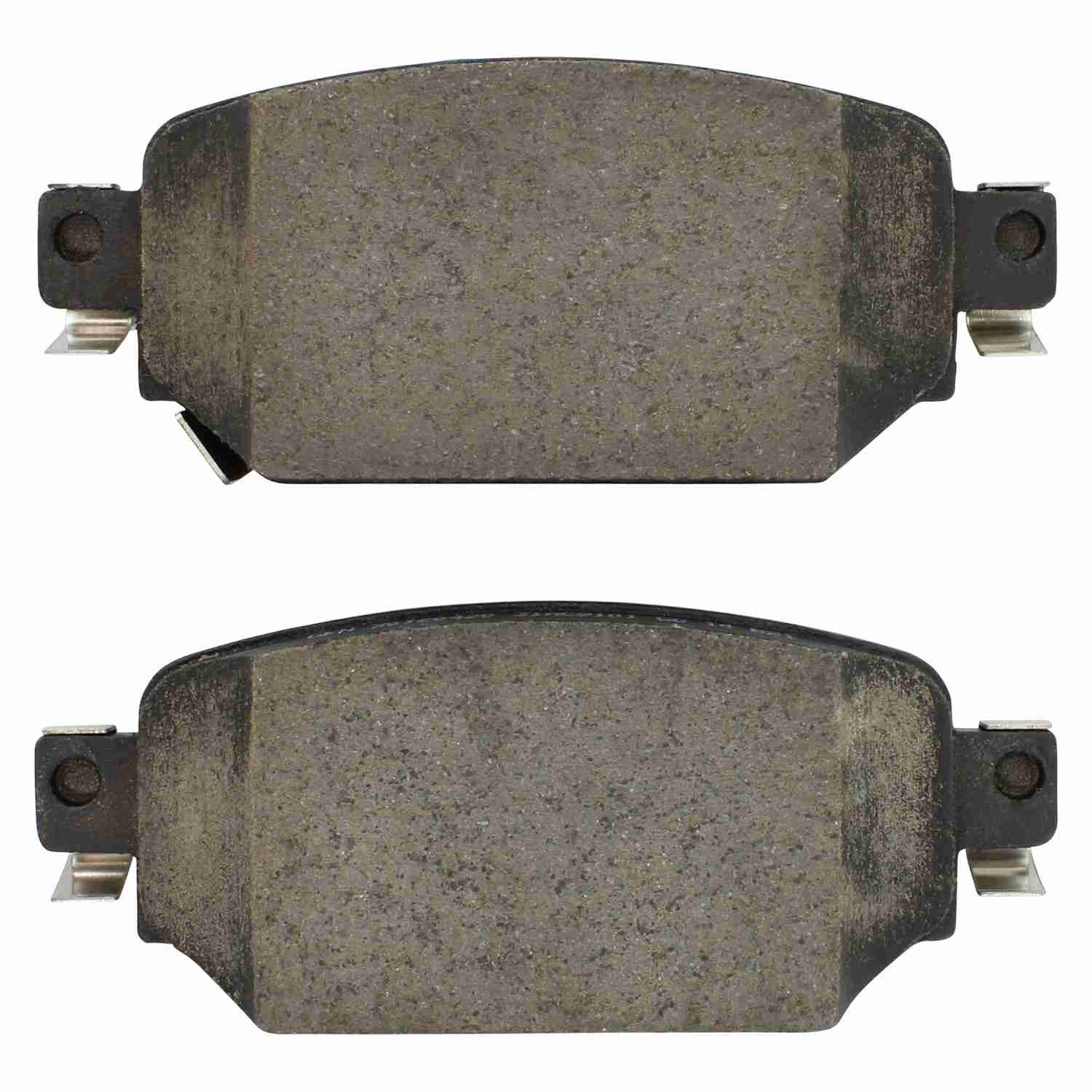 Front View of Rear Disc Brake Pad Set MPA 1000-2042C