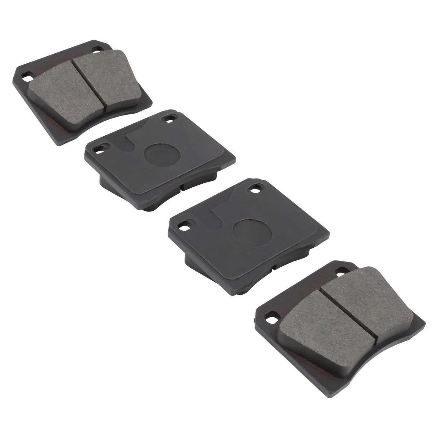 Angle View of Rear Disc Brake Pad Set MPA 1001-0009C