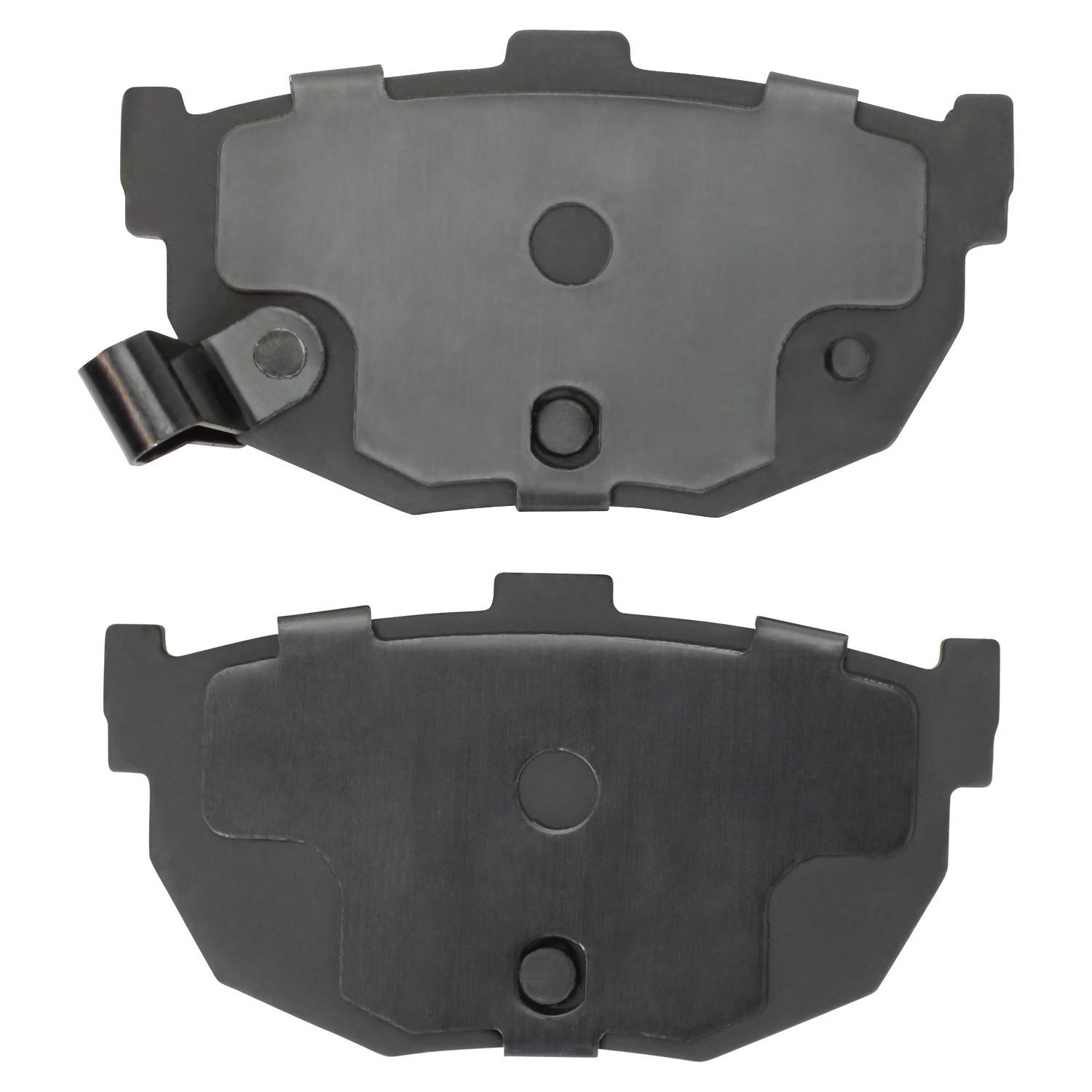 Back View of Rear Disc Brake Pad Set MPA 1001-0323C