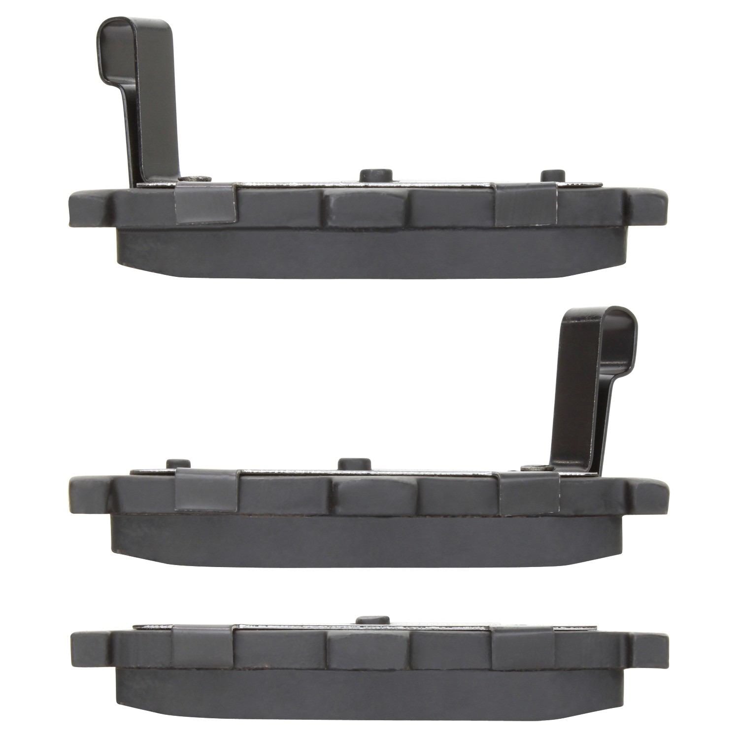 Top View of Rear Disc Brake Pad Set MPA 1001-0323C