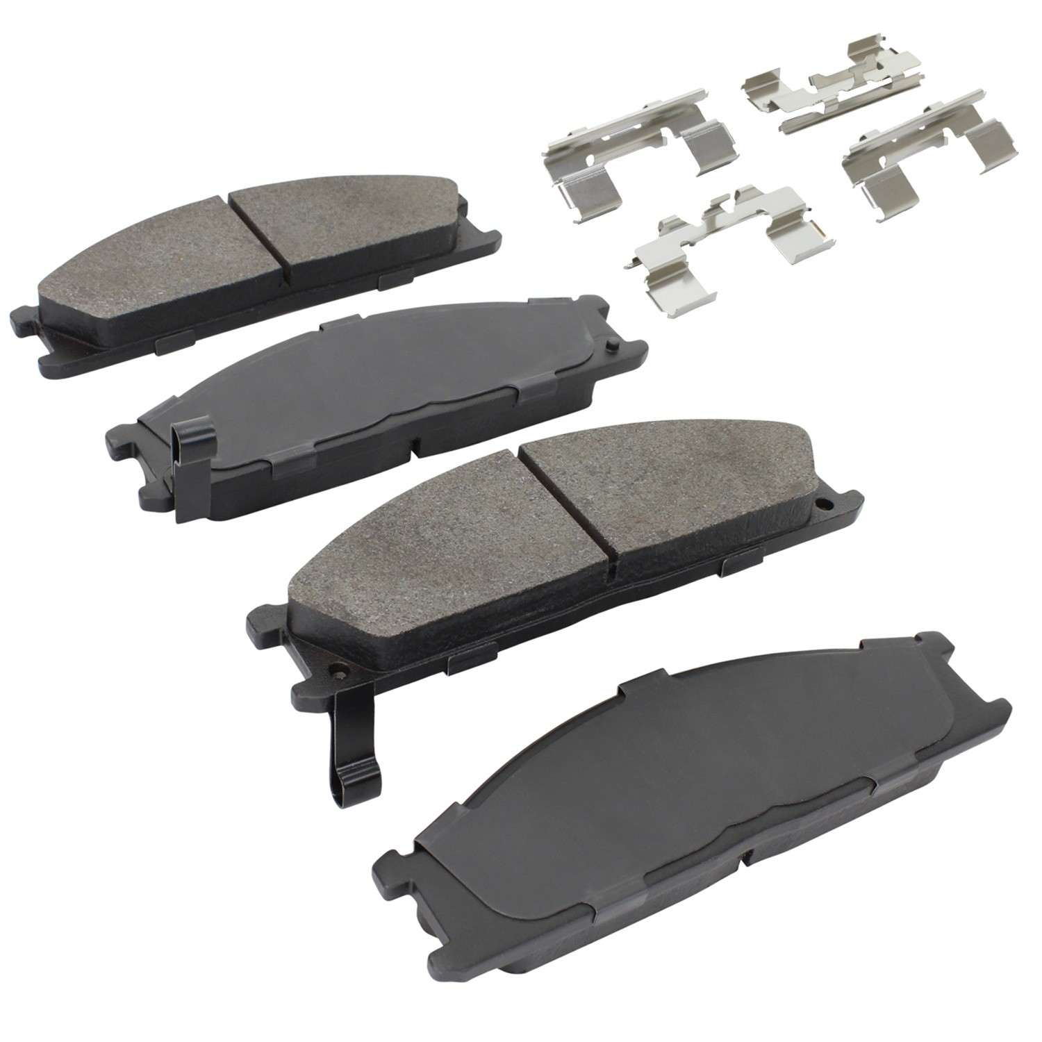 Angle View of Front Disc Brake Pad Set MPA 1001-0333C