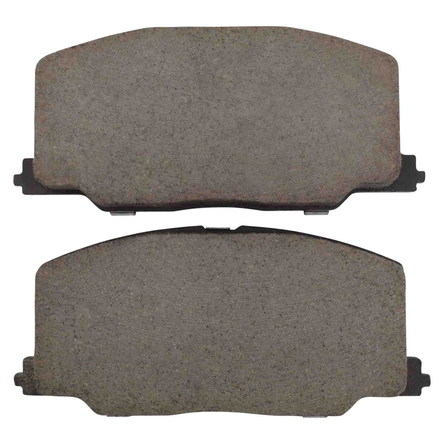 Front View of Front Disc Brake Pad Set MPA 1001-0356C