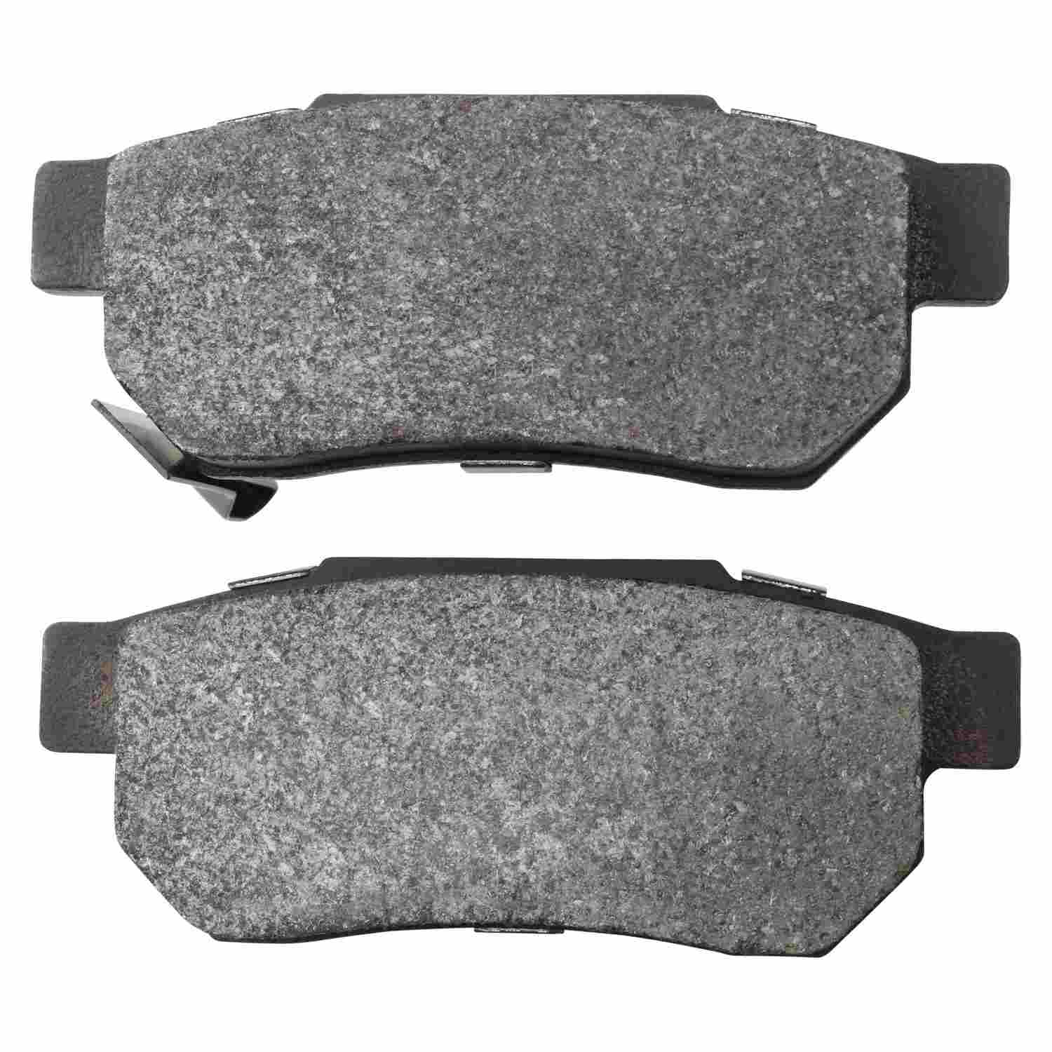 Front View of Rear Disc Brake Pad Set MPA 1001-0374C