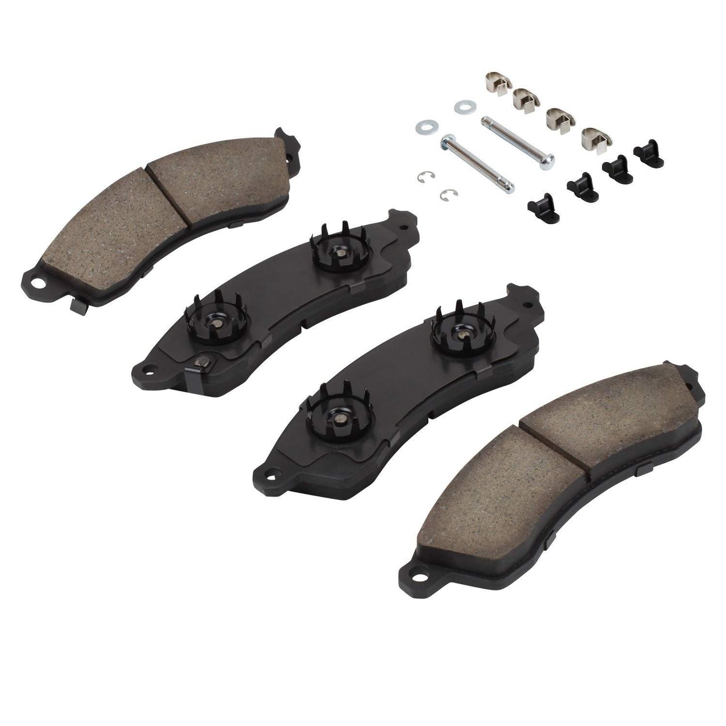 Angle View of Front Disc Brake Pad Set MPA 1001-0412C