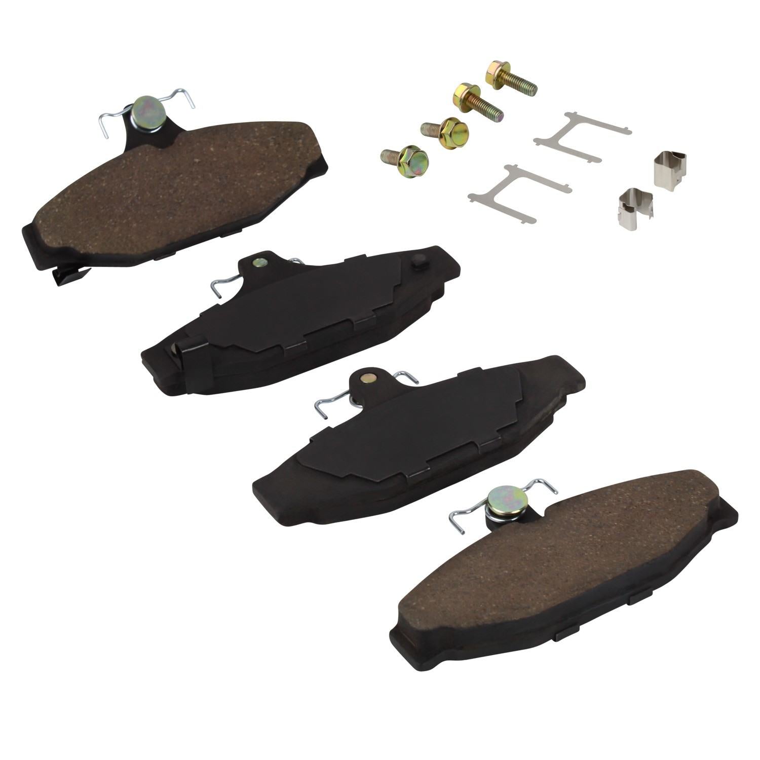 Angle View of Rear Disc Brake Pad Set MPA 1001-0413C