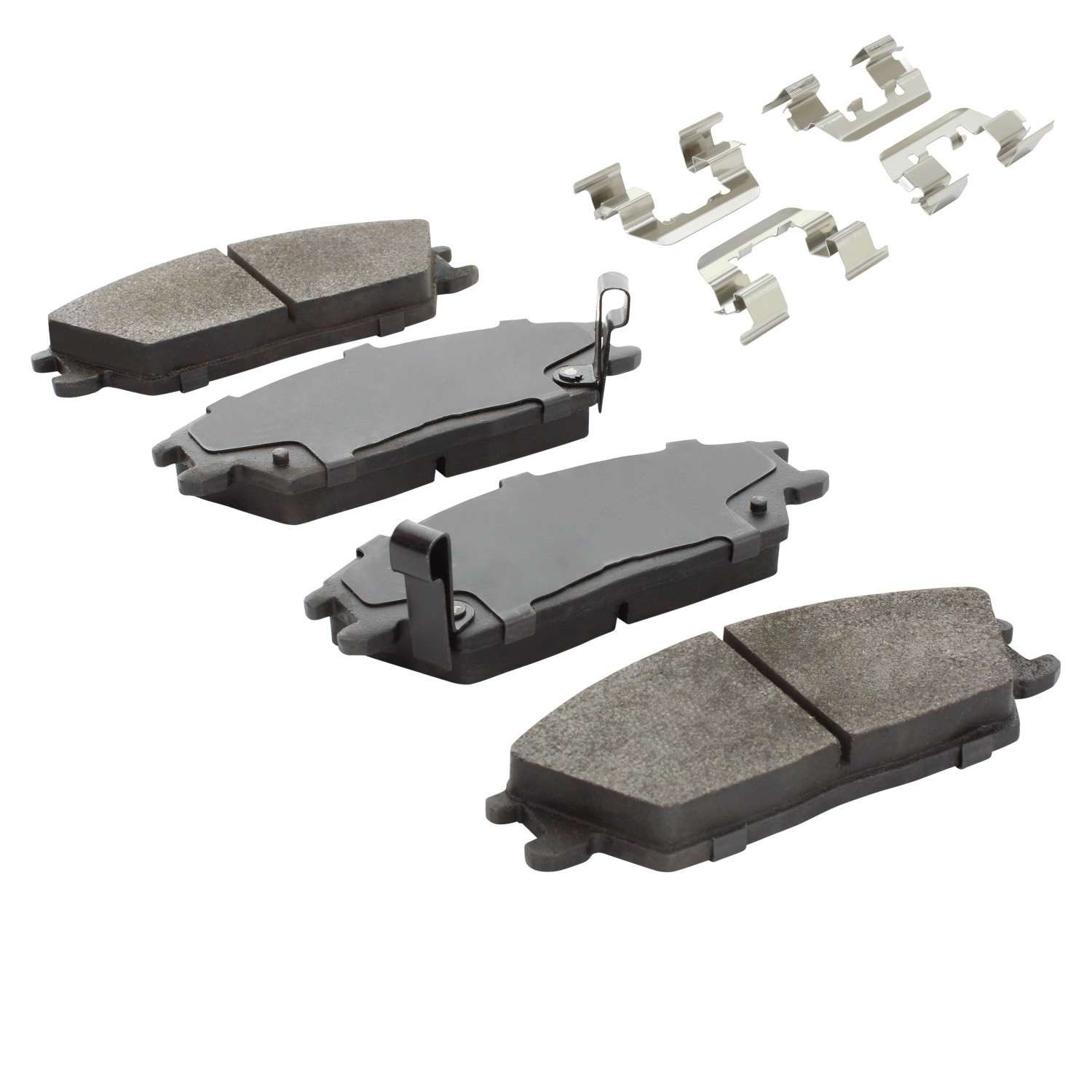 Angle View of Front Disc Brake Pad Set MPA 1001-0440C