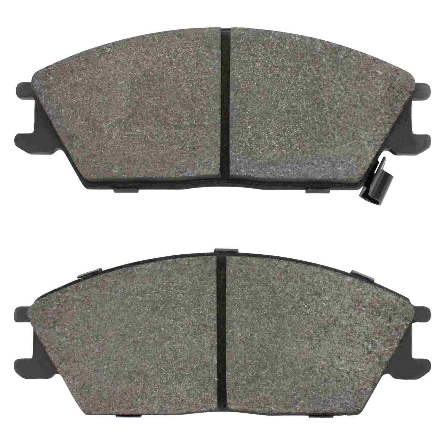 Front View of Front Disc Brake Pad Set MPA 1001-0440C