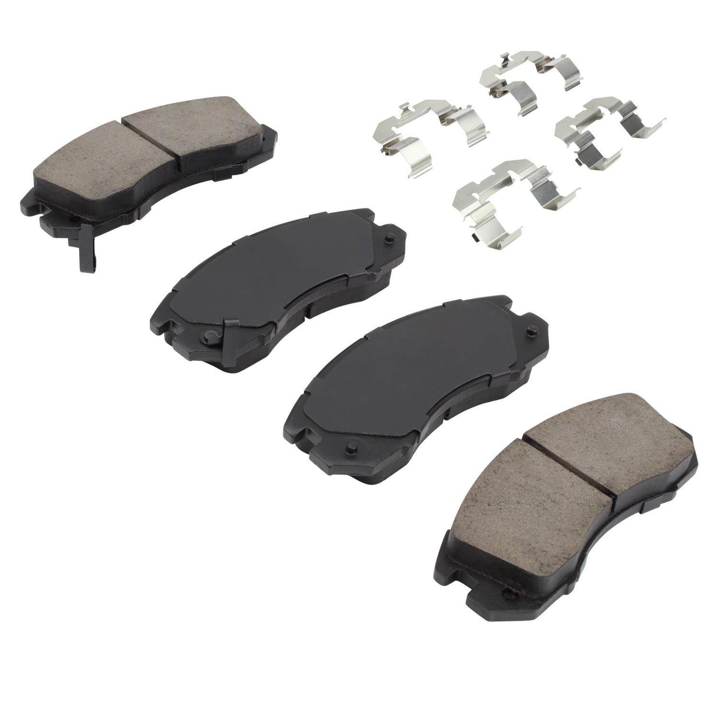 Angle View of Front Disc Brake Pad Set MPA 1001-0470C