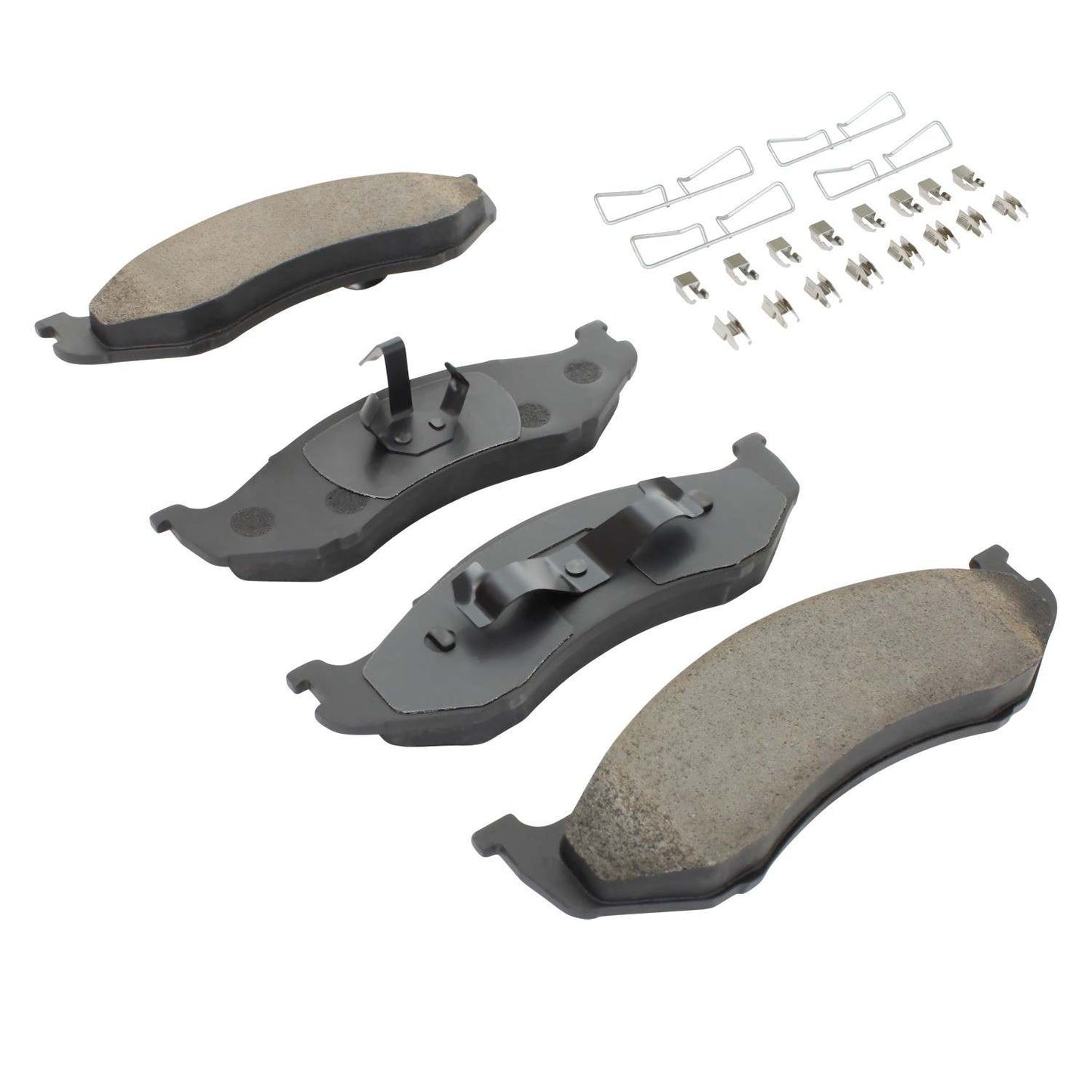 Angle View of Front Disc Brake Pad Set MPA 1001-0477C