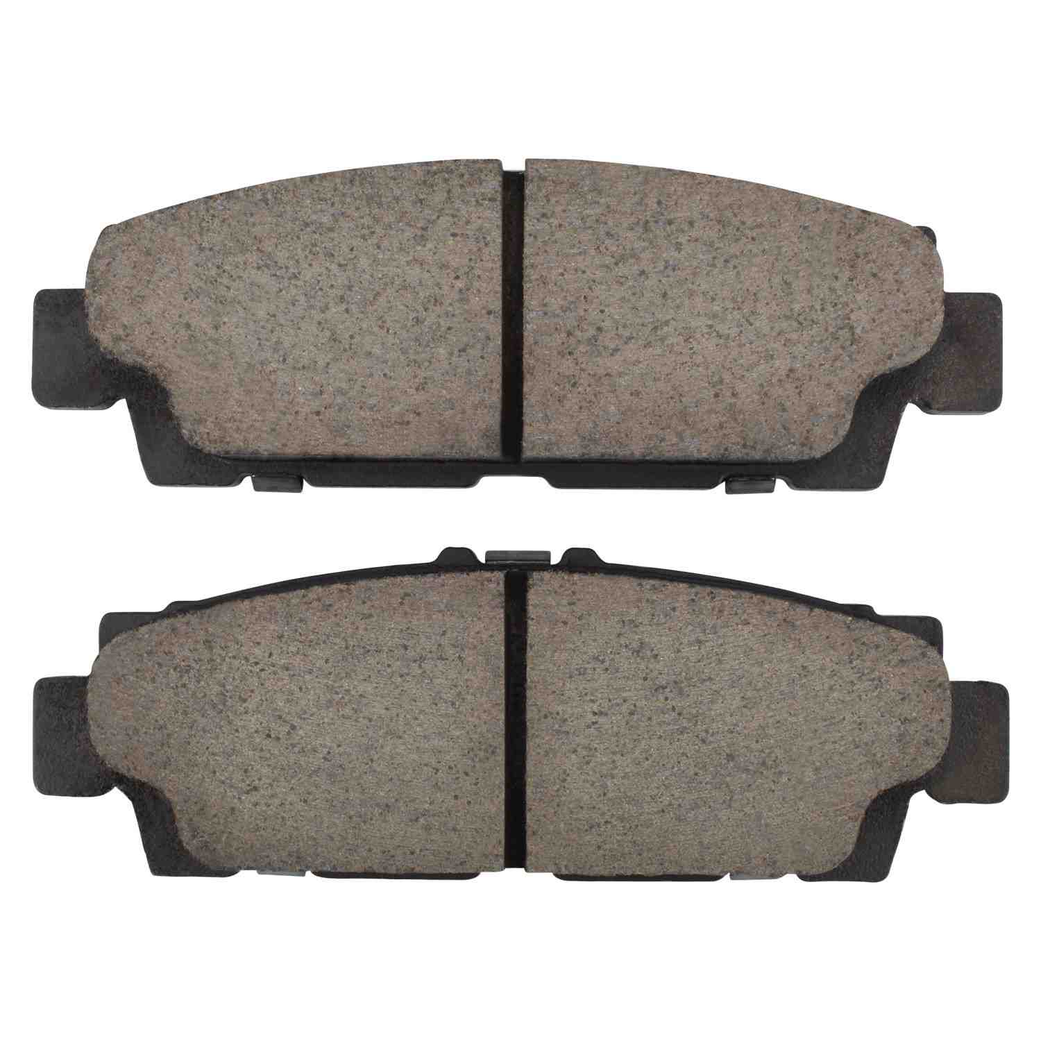 Front View of Rear Disc Brake Pad Set MPA 1001-0488C