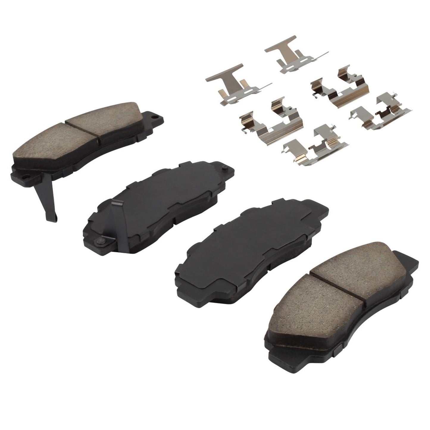 Angle View of Front Disc Brake Pad Set MPA 1001-0503C