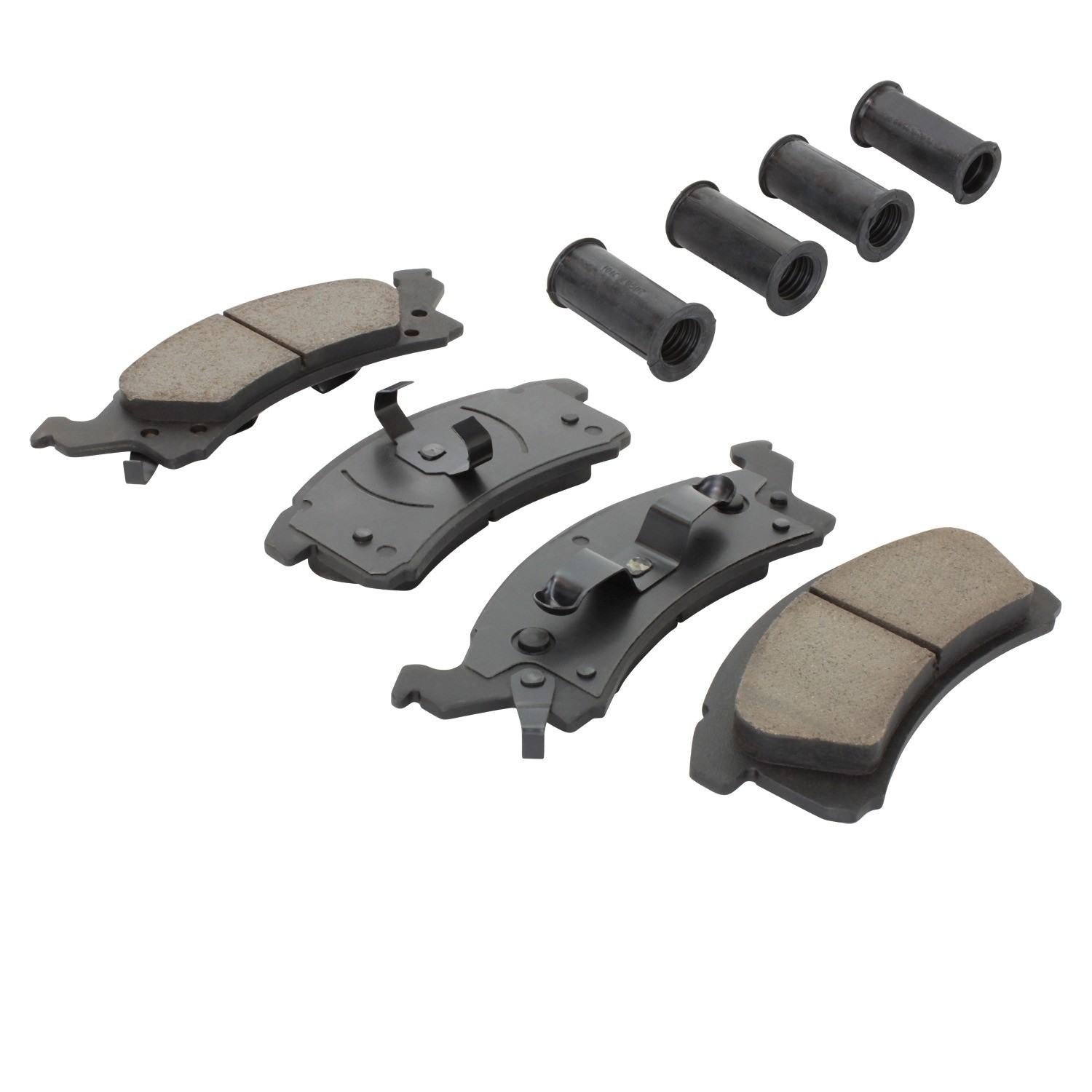 Angle View of Front Disc Brake Pad Set MPA 1001-0506C