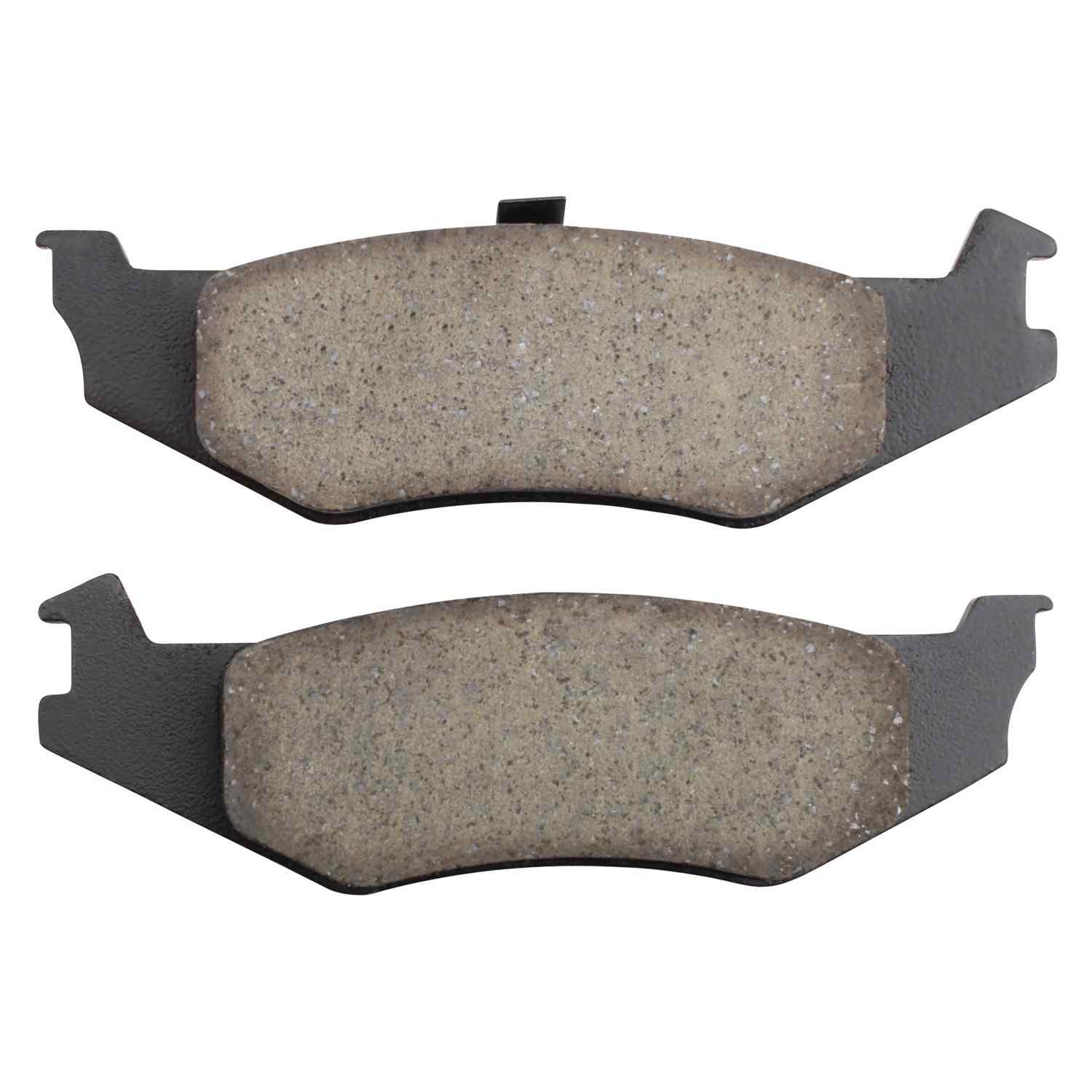 Front View of Rear Disc Brake Pad Set MPA 1001-0512C