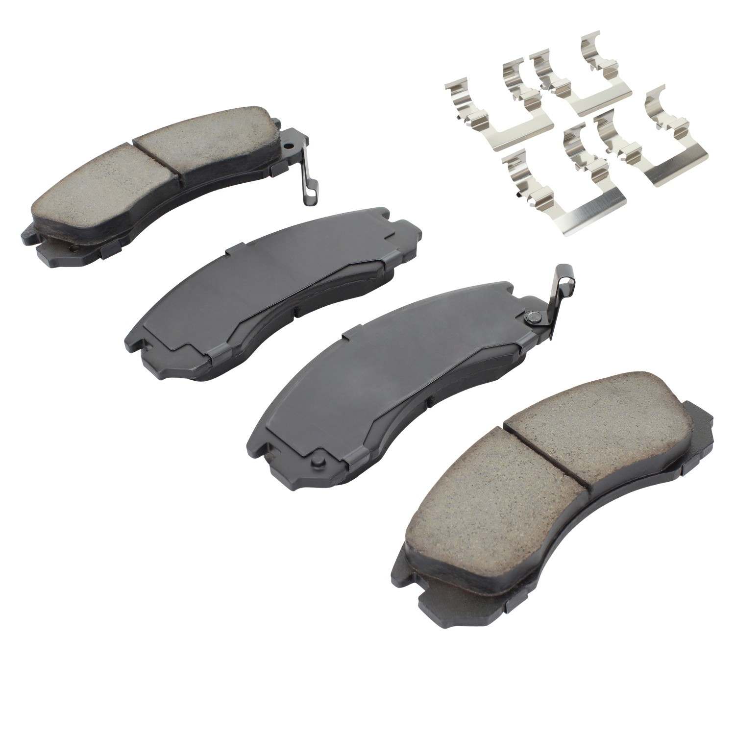 Angle View of Front Disc Brake Pad Set MPA 1001-0530C