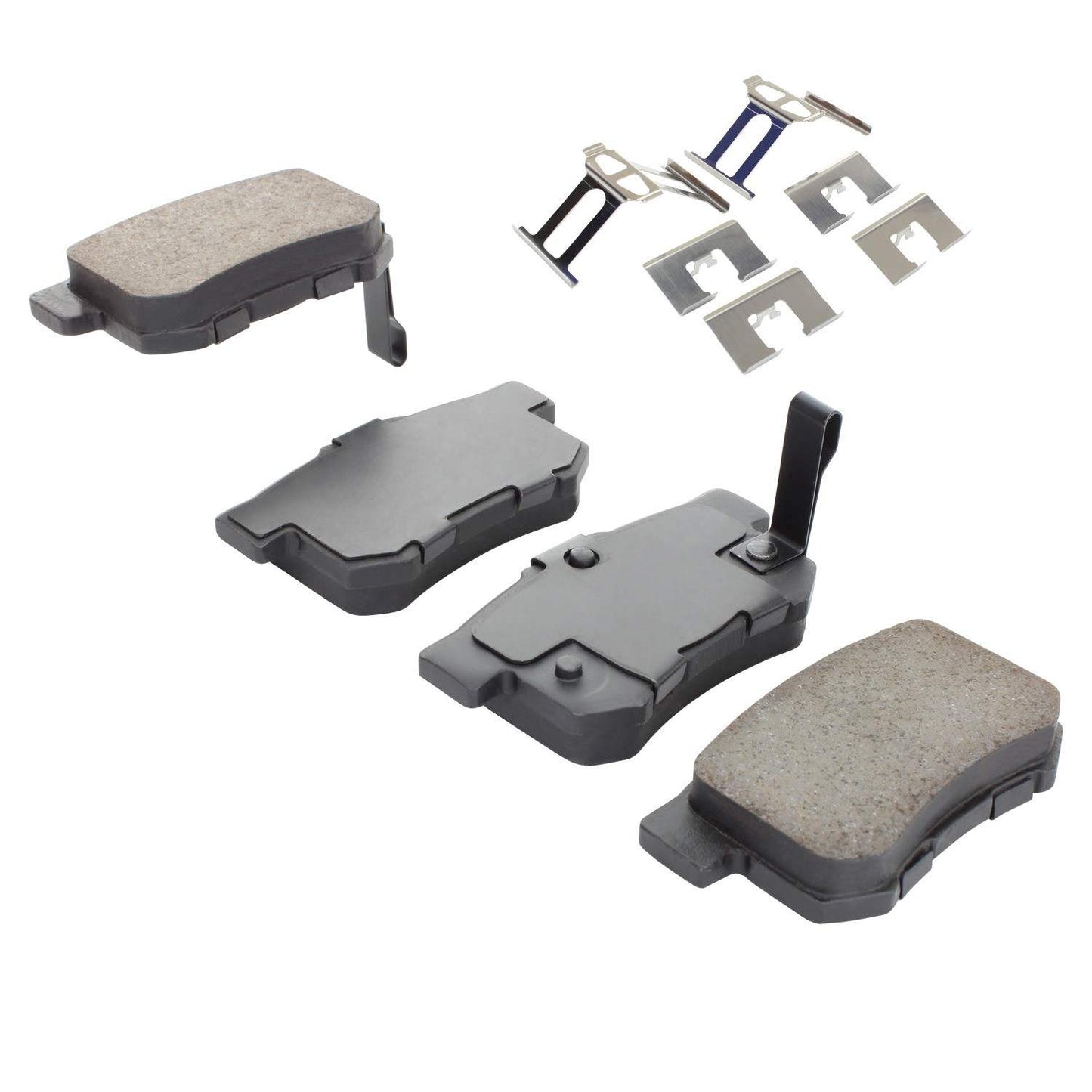 Angle View of Rear Disc Brake Pad Set MPA 1001-0537C