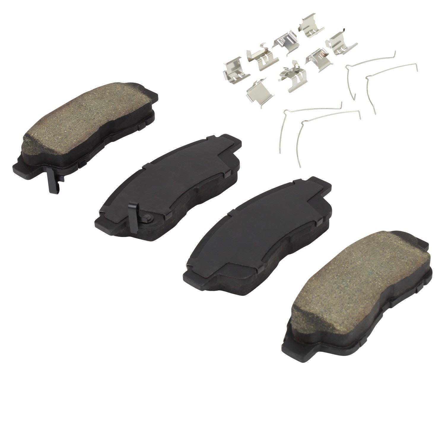 Angle View of Front Disc Brake Pad Set MPA 1001-0562C