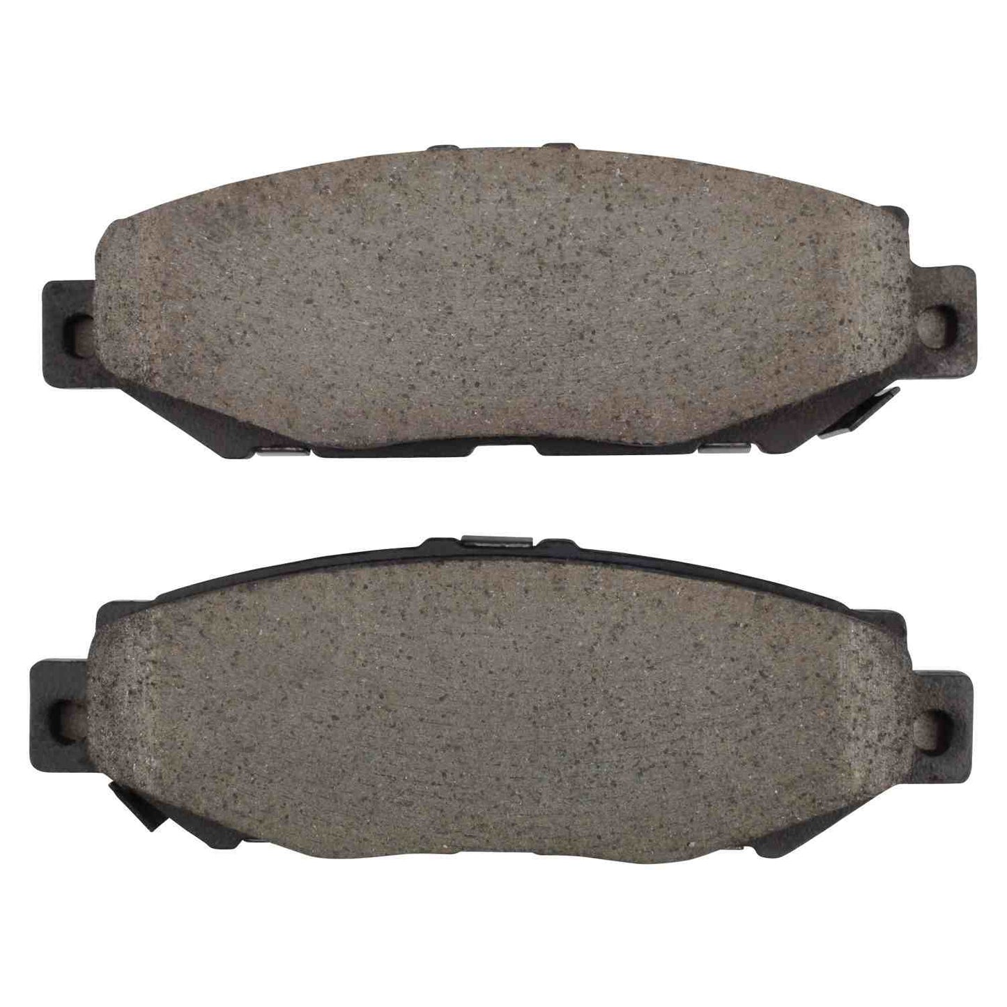 Front View of Rear Disc Brake Pad Set MPA 1001-0572C