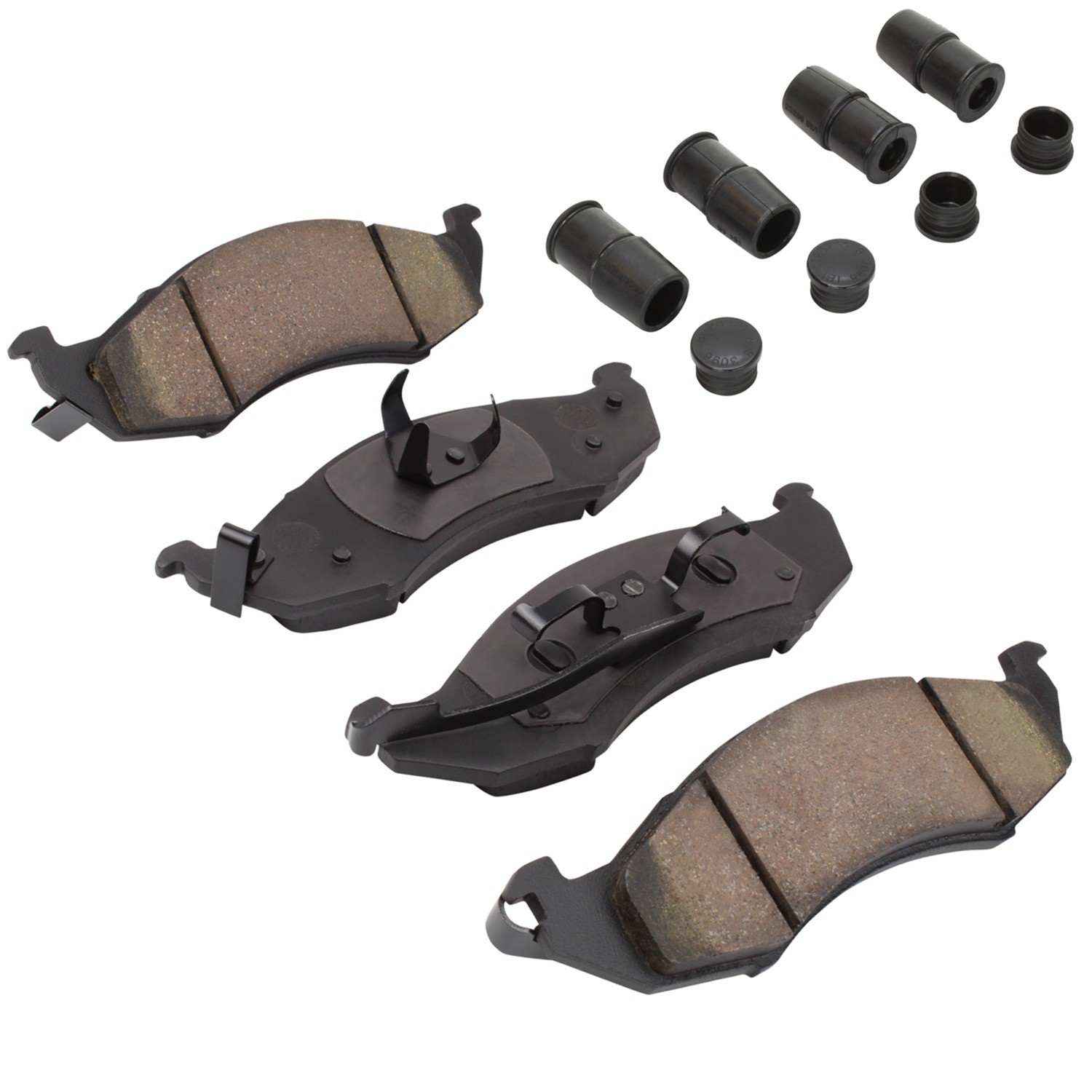 Angle View of Front Disc Brake Pad Set MPA 1001-0576C