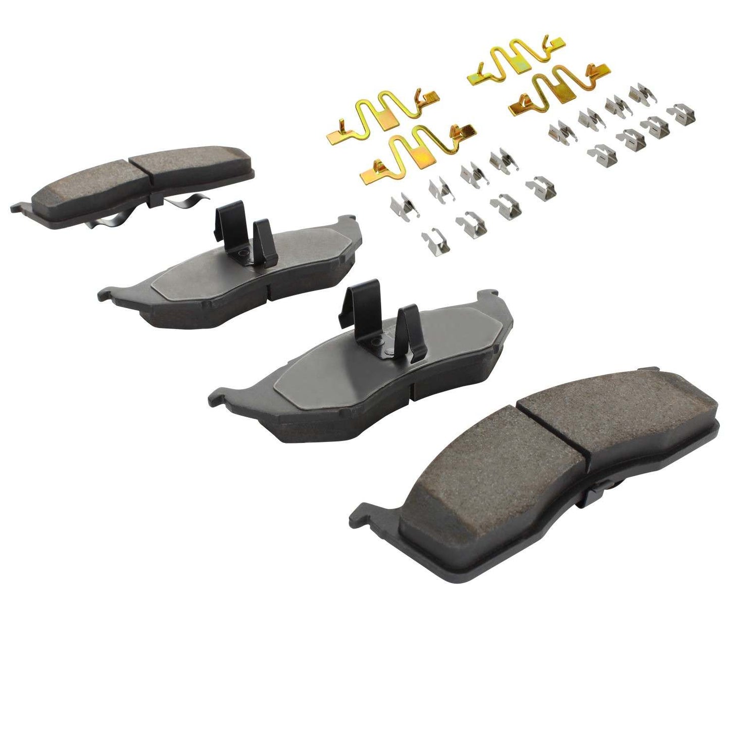 Angle View of Front Disc Brake Pad Set MPA 1001-0591C