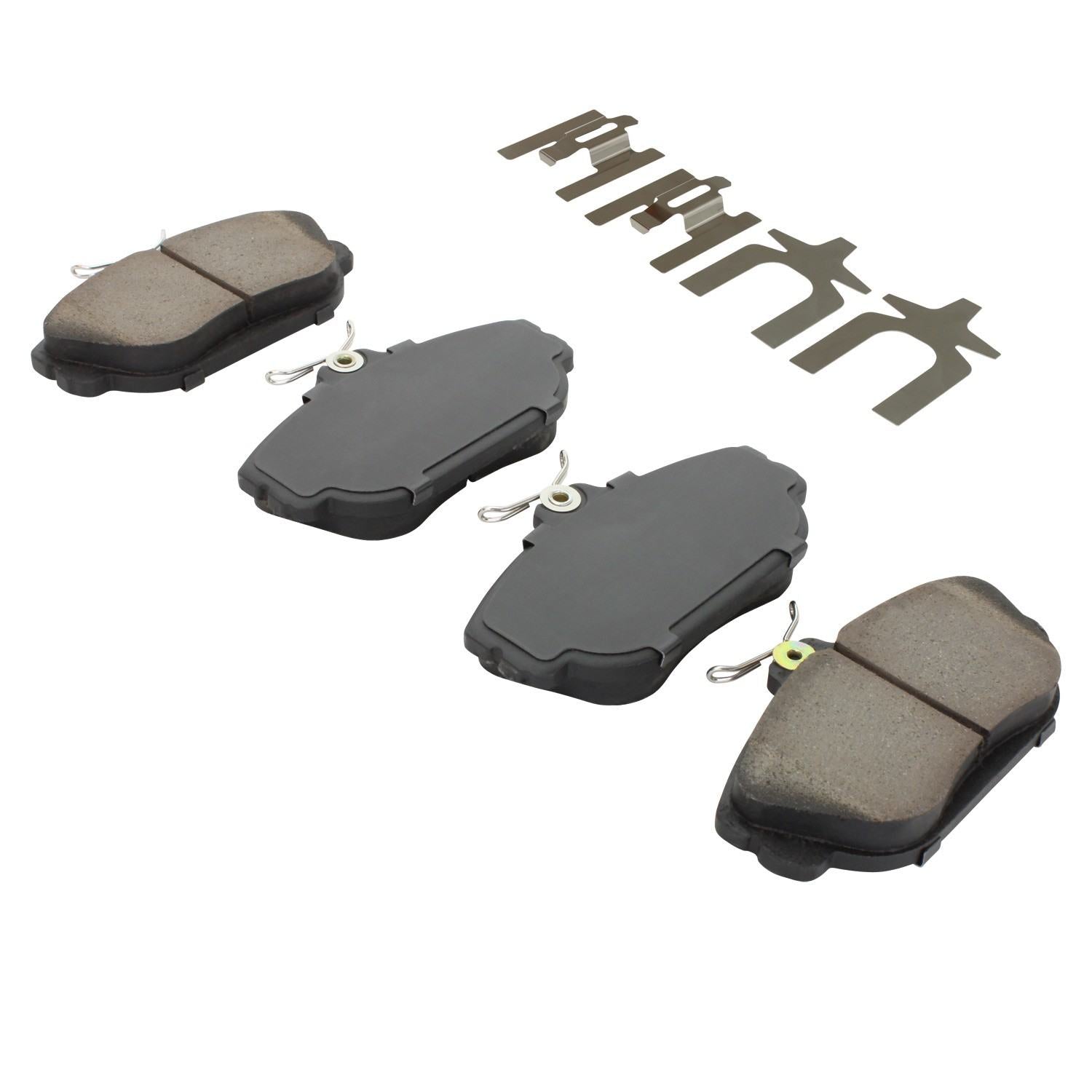 Angle View of Front Disc Brake Pad Set MPA 1001-0601C