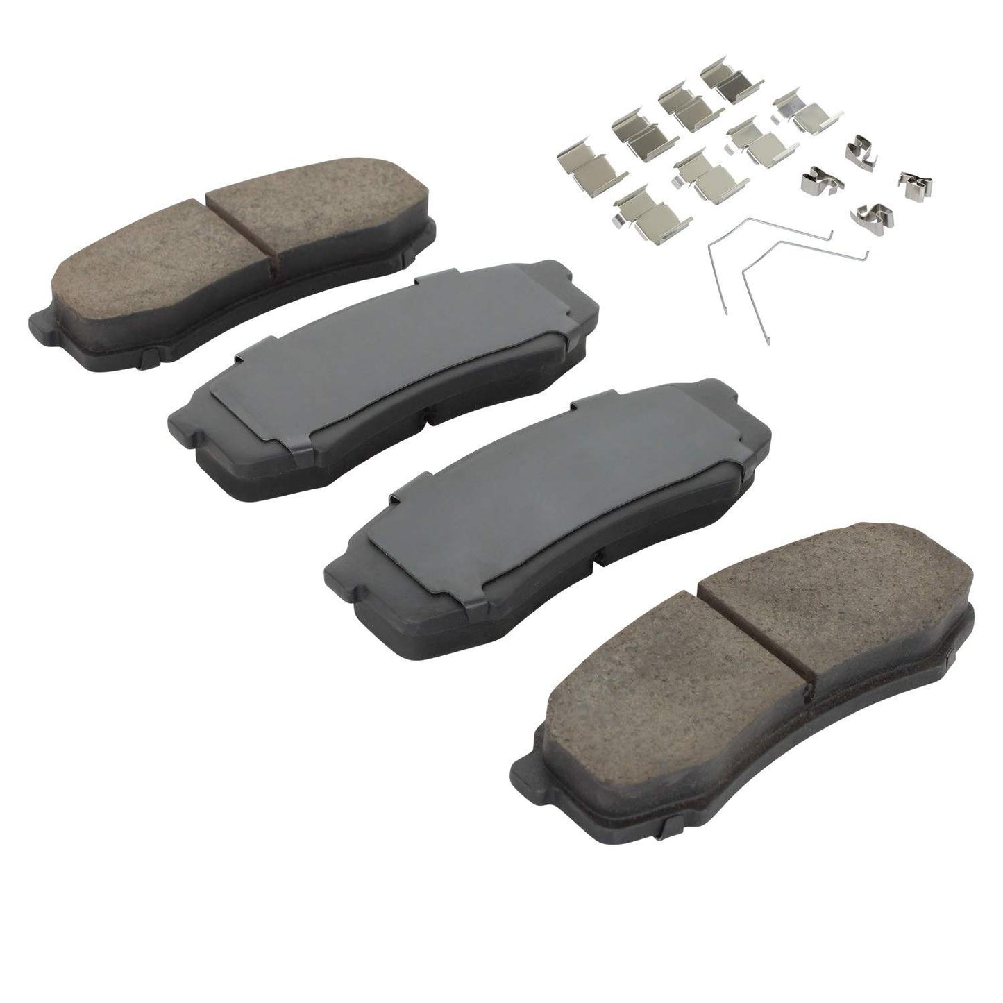 Angle View of Rear Disc Brake Pad Set MPA 1001-0606C