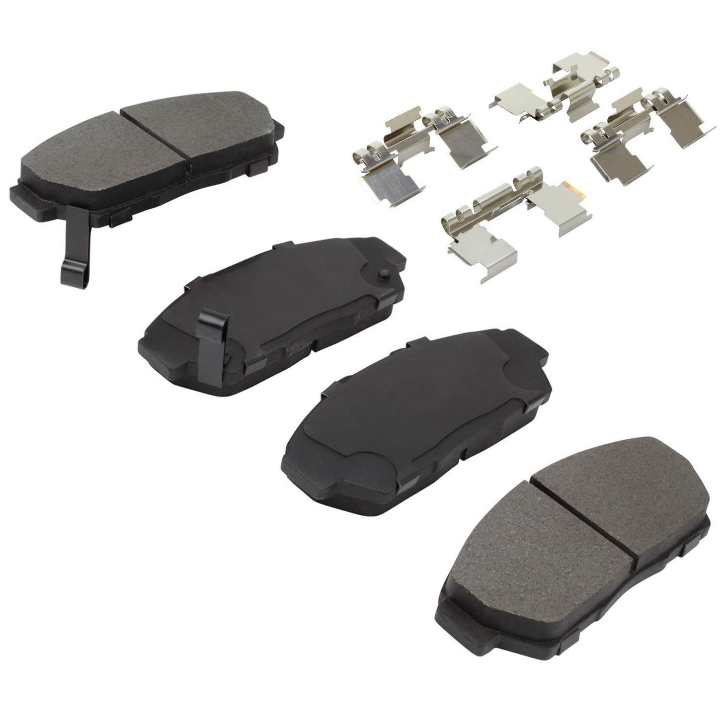 Angle View of Front Disc Brake Pad Set MPA 1001-0617C